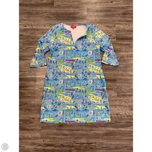 Dress Casual Short By Kaeli Smith In Tropical Print, Size: L