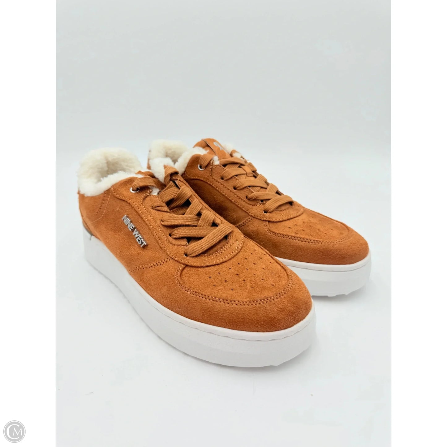 Shoes Sneakers By Nine West In Brown, Size: 10.5