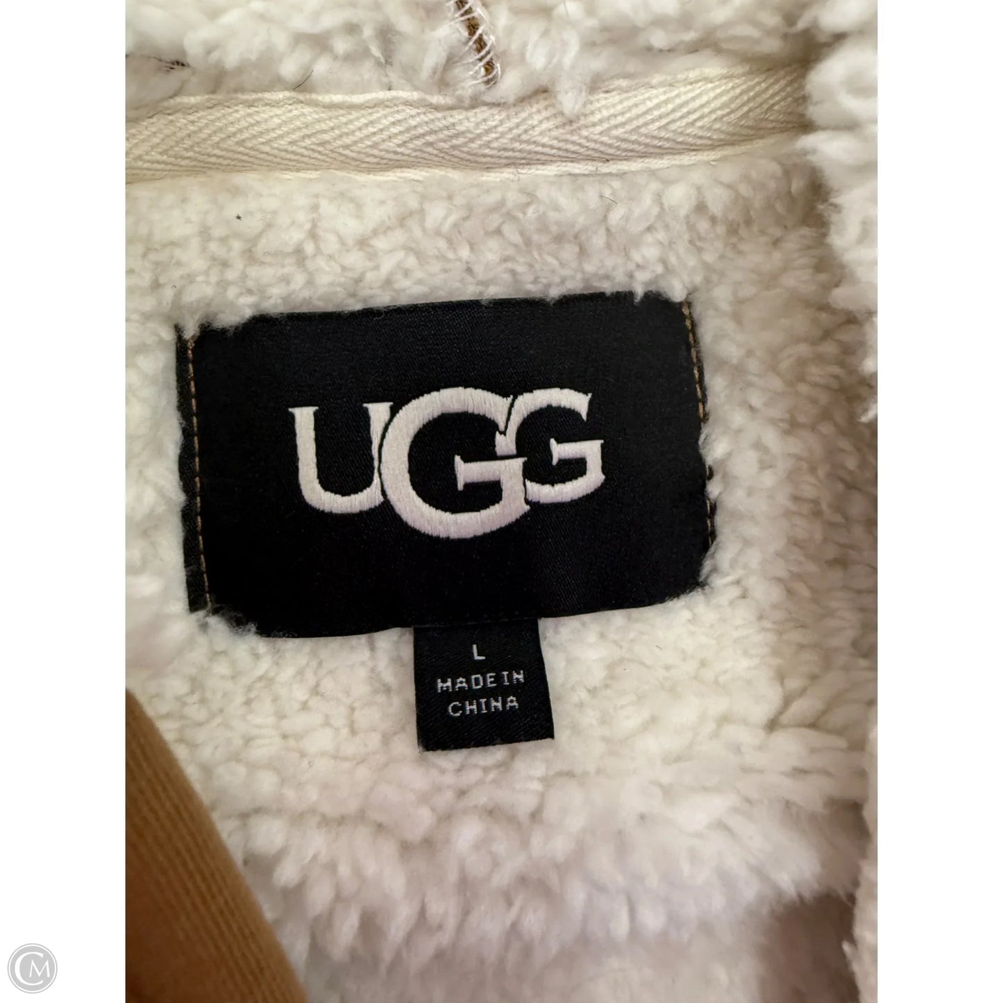 Sweatshirt Designer By Ugg In Brown, Size: L