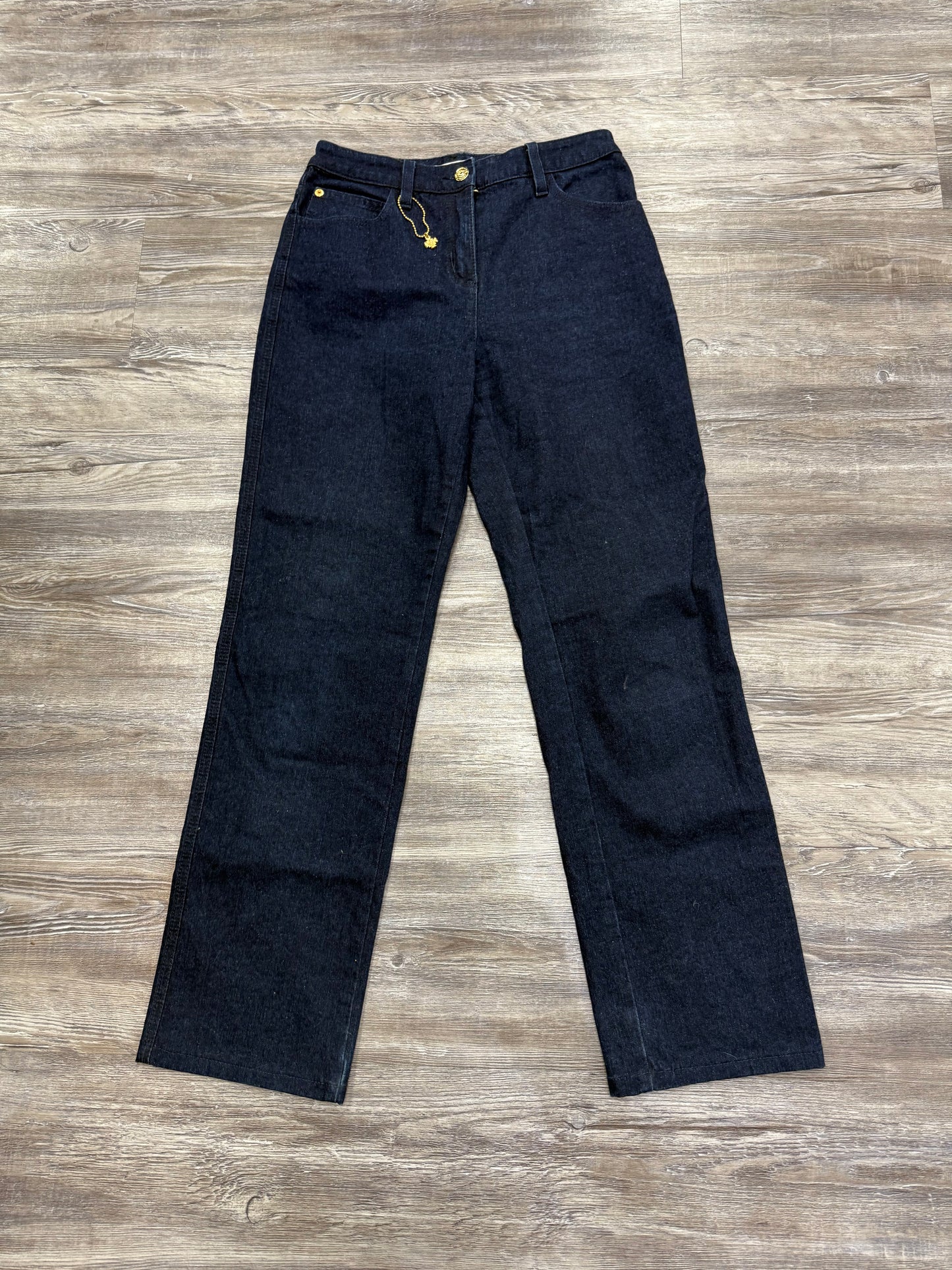 Jeans Luxury Designer By St John Collection In Blue Denim, Size:2