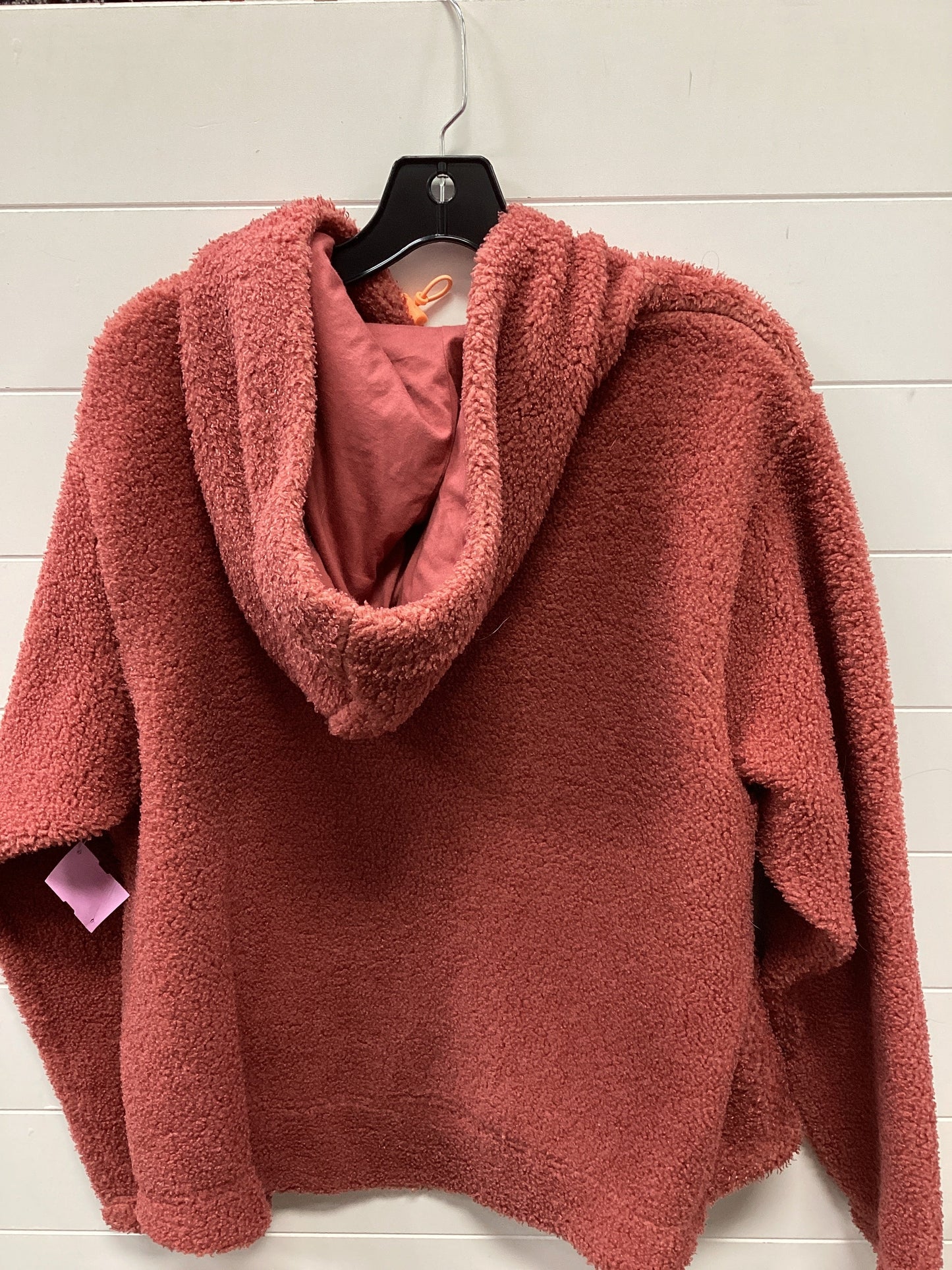 Athletic Top Ls Hoodie By Nike Apparel In Red, Size:L