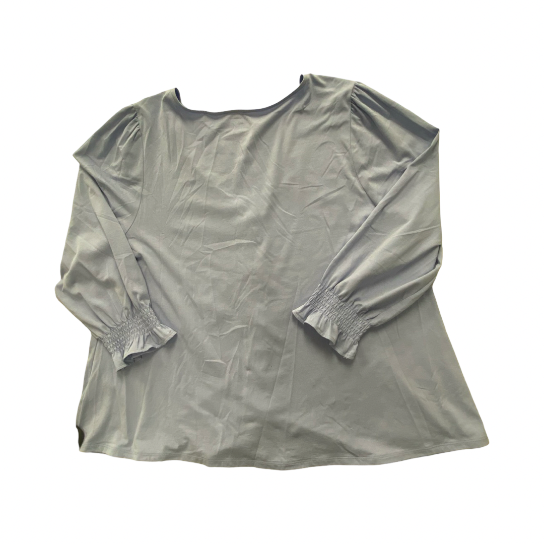 Top Ls By Lands End In Blue, Size:Xl