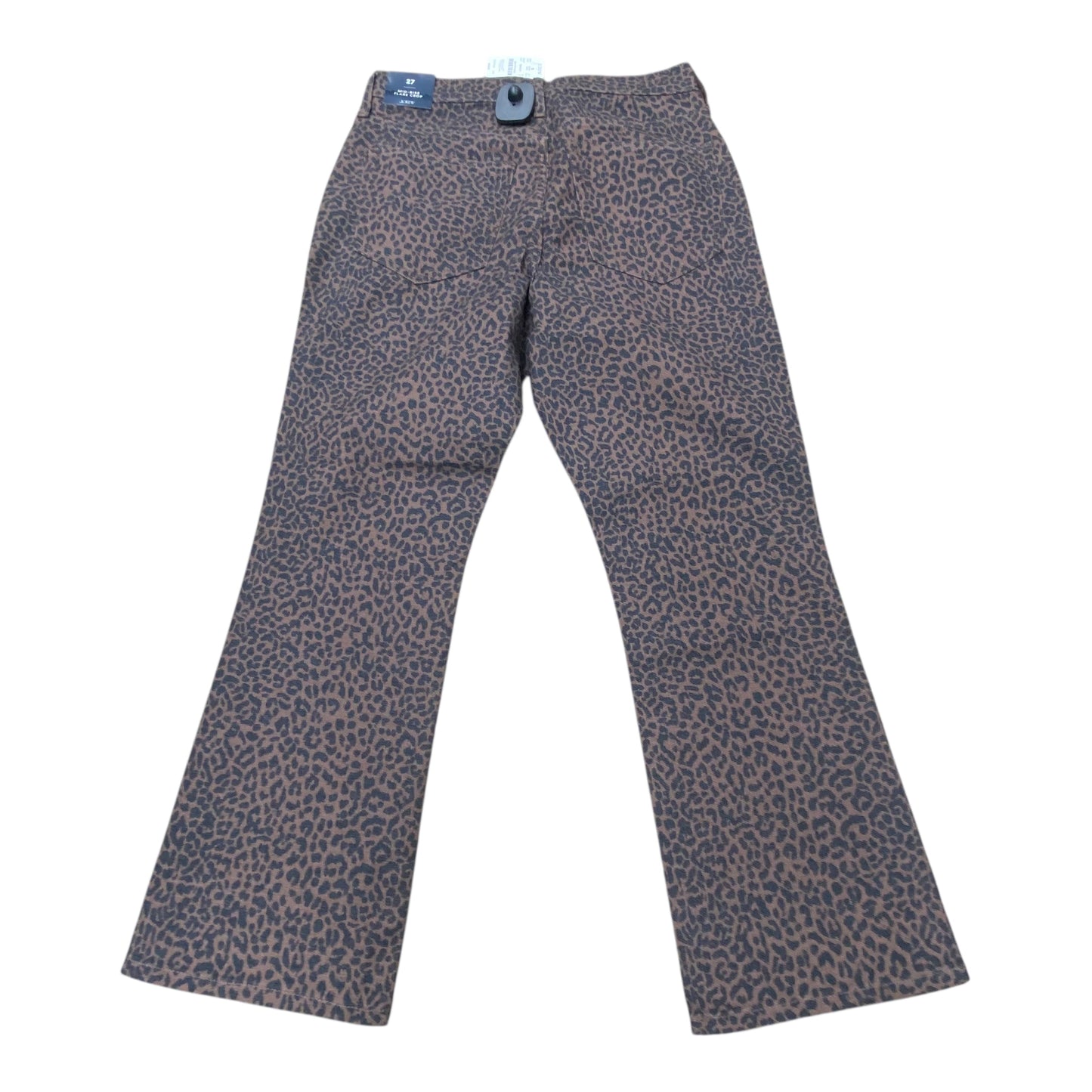 Pants Cropped By J. Crew In Animal Print, Size:4