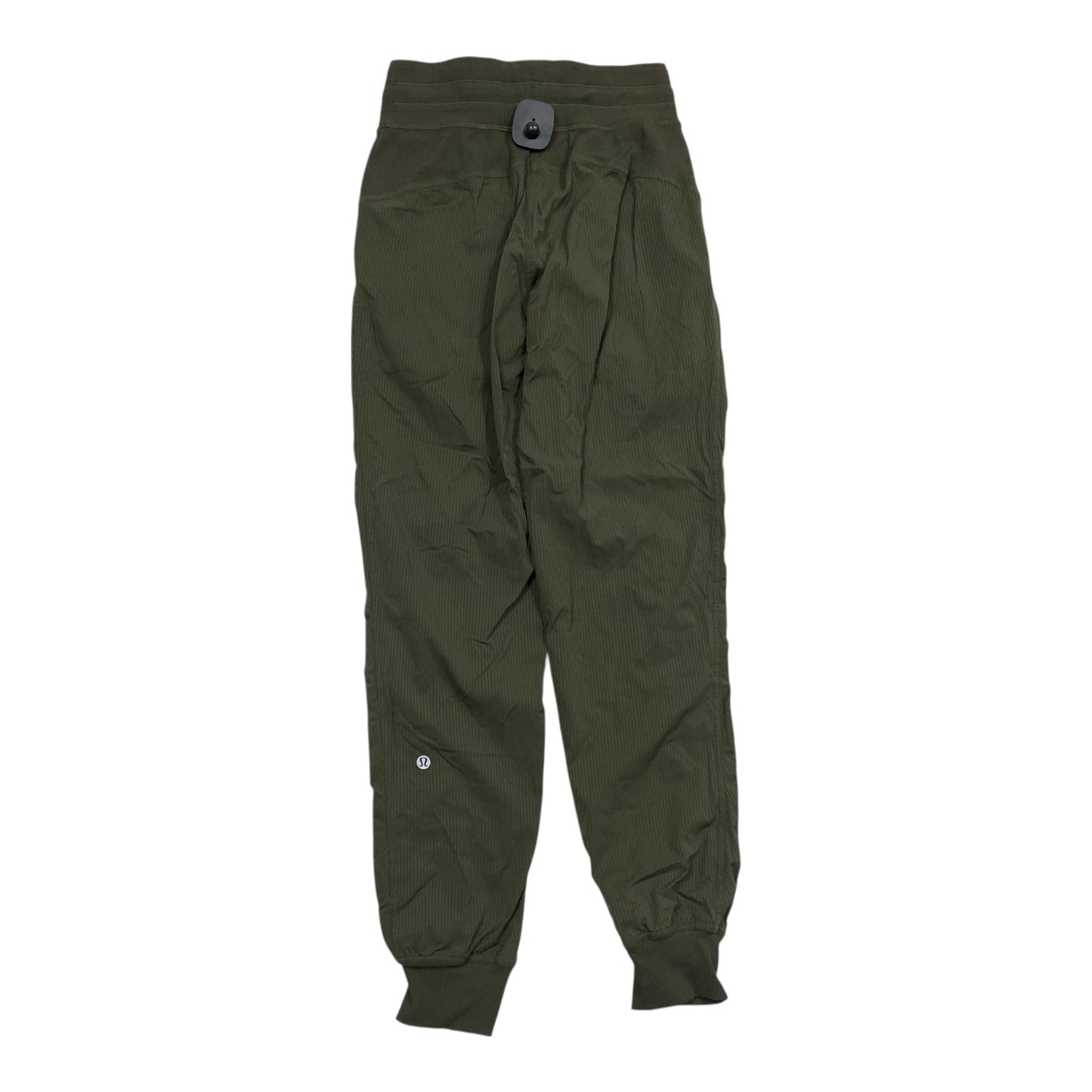 Athletic Pants By Lululemon In Green, Size:2