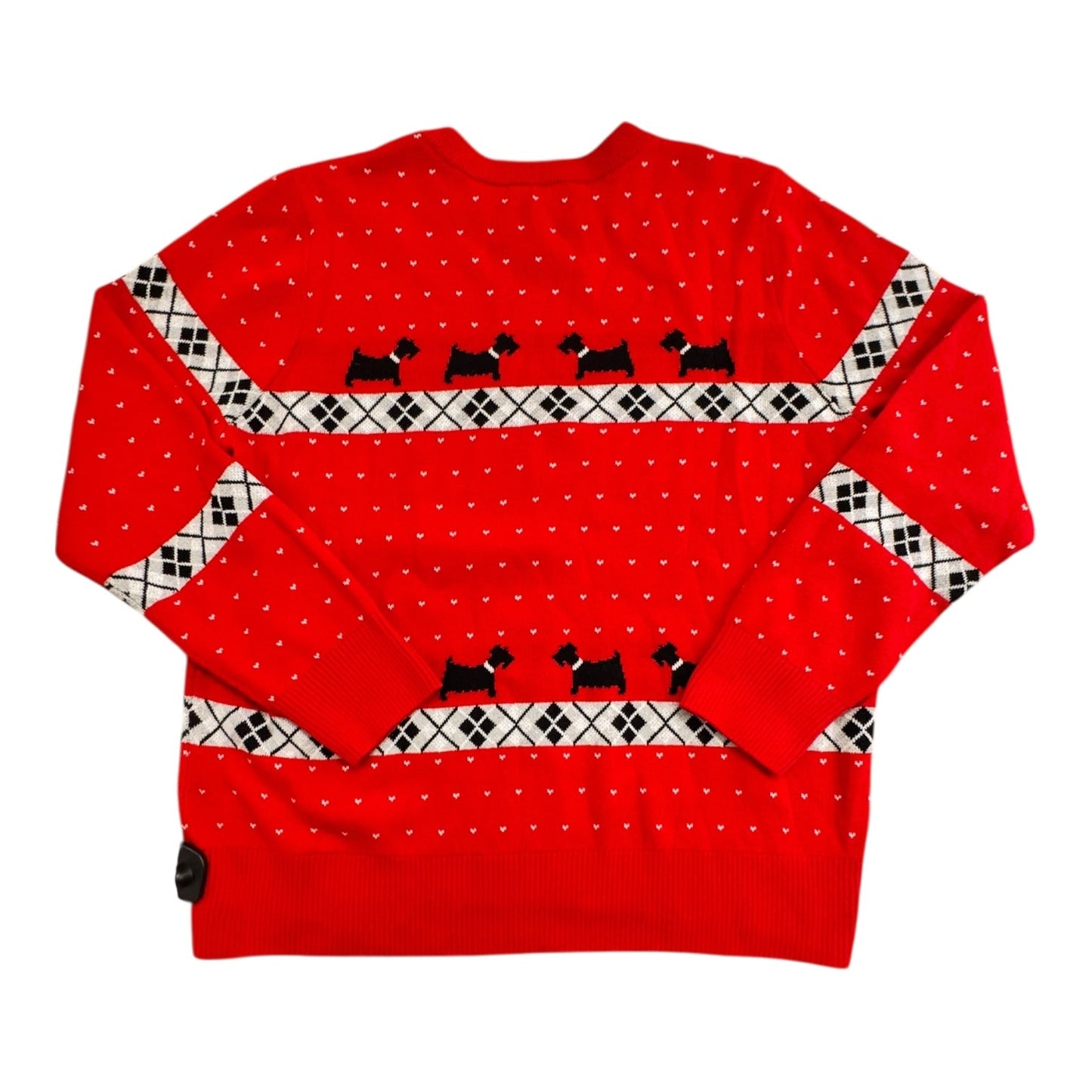 Sweater By Charter Club In Red, Size:L