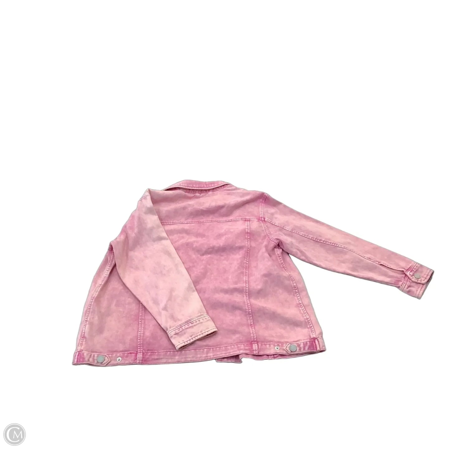 Jacket Denim By Blanknyc In Pink, Size: L