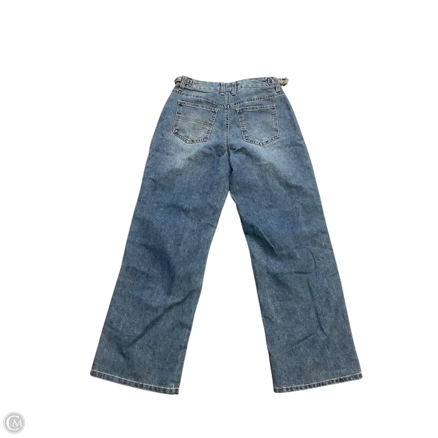 Jeans Wide Leg By Love Culture In Blue, Size: 4