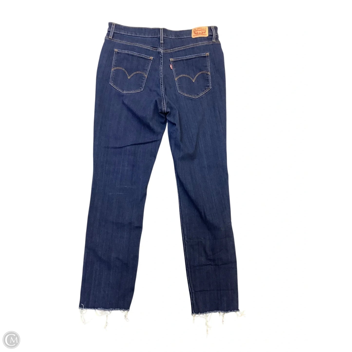 Jeans Straight By Levis In Blue, Size: 14