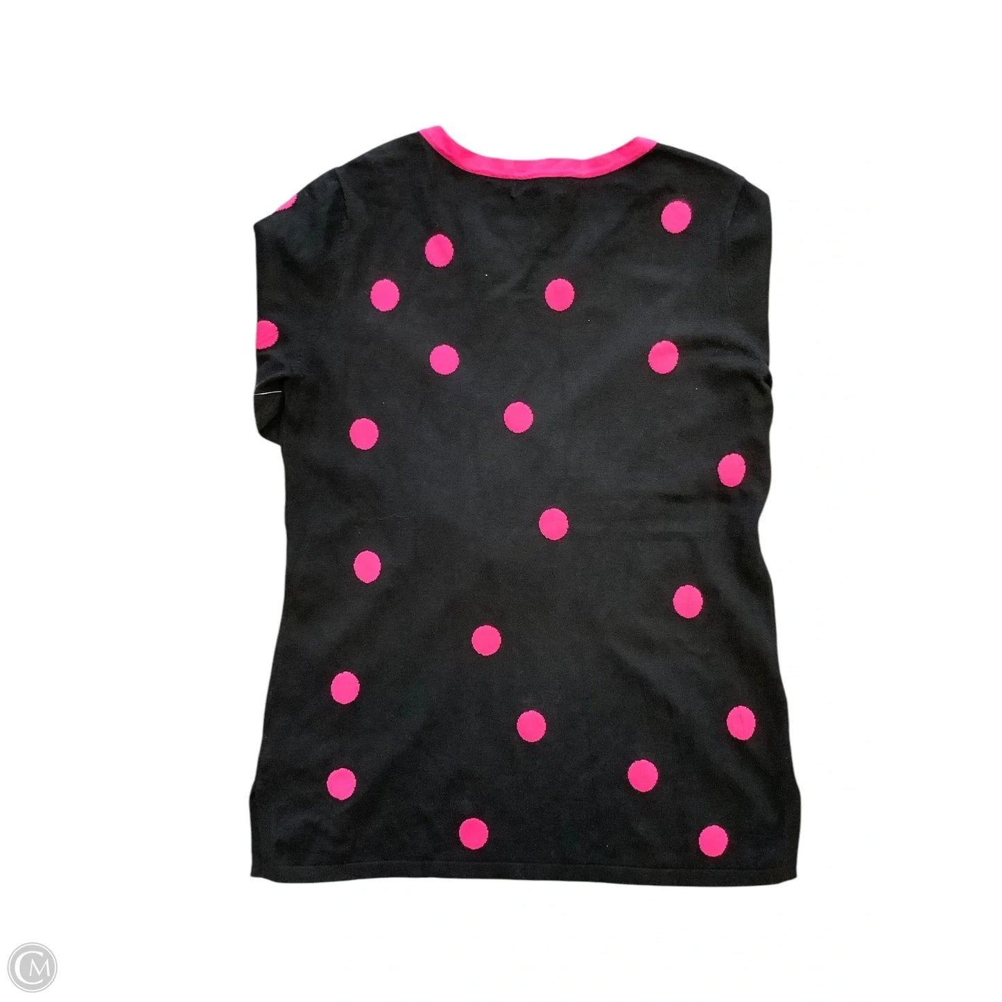 Sweater By Cmb In Black & Pink, Size: M