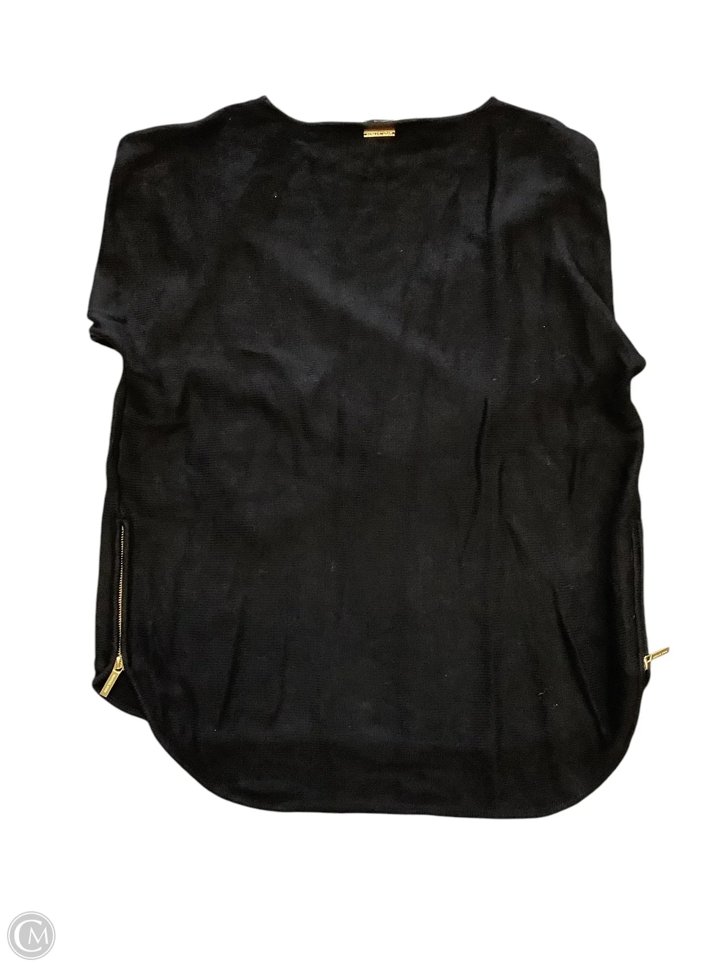 Top Long Sleeve By Michael By Michael Kors In Black, Size: Xl