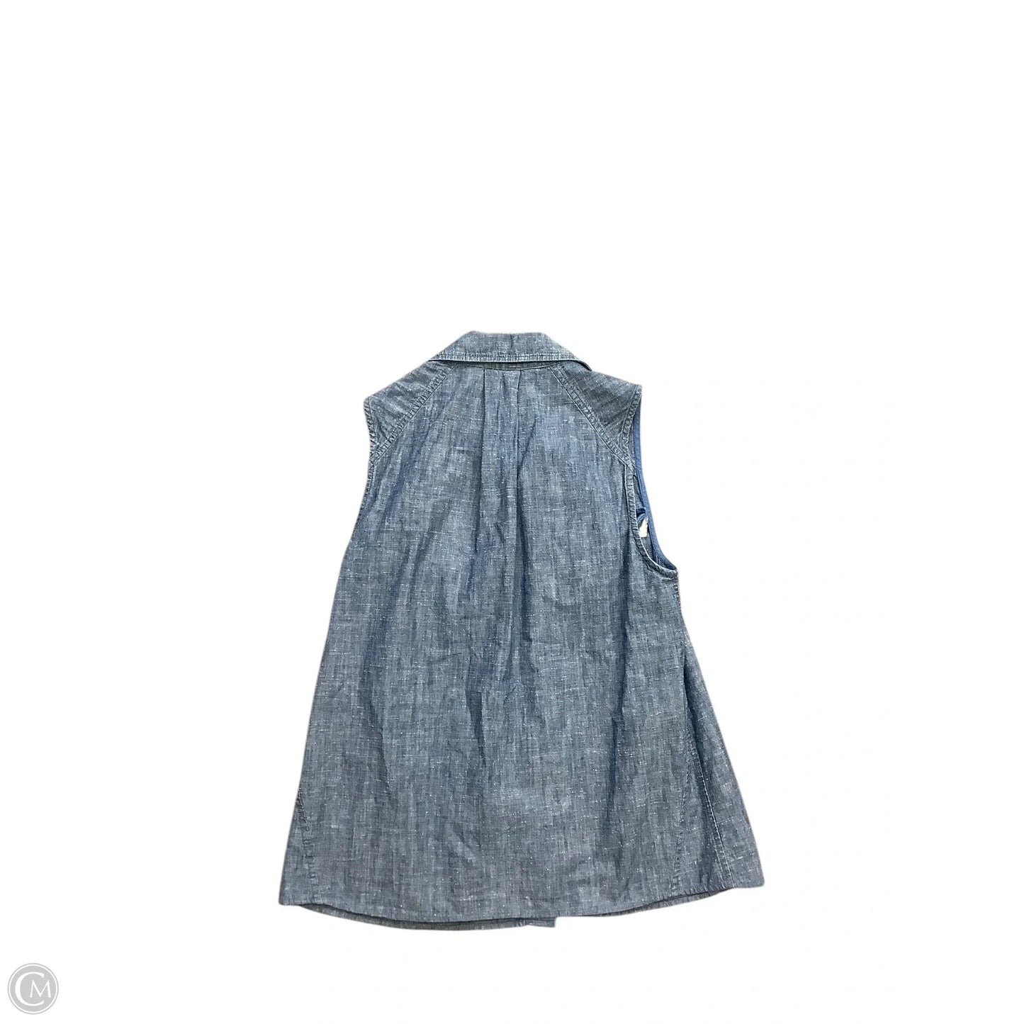 Top Sleeveless Designer By Marc By Marc Jacobs In Blue, Size: 4