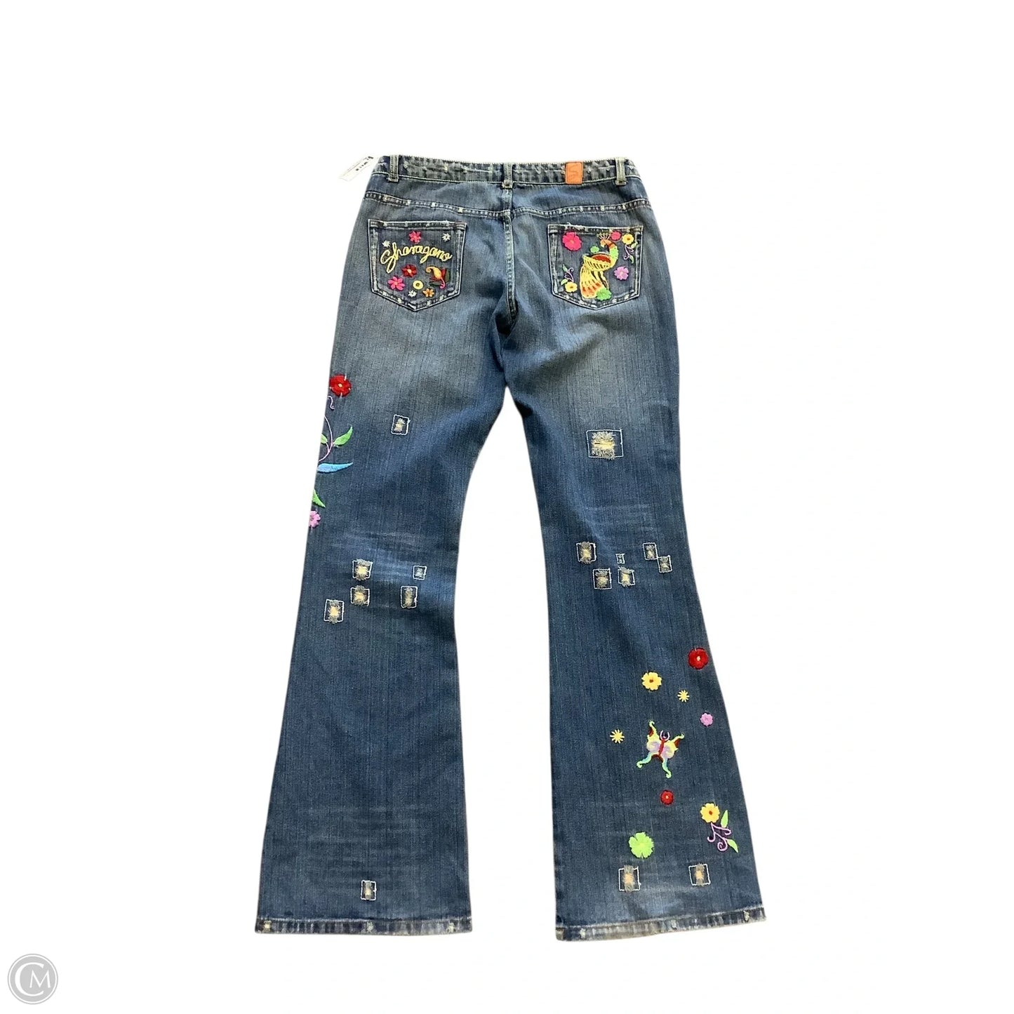 Jeans Boot Cut By Cmc In Blue Denim, Size: 12