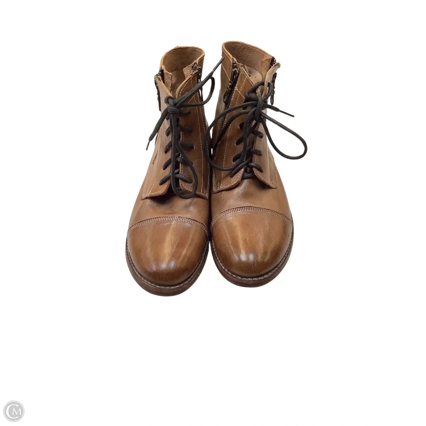 Boots Ankle Flats By Bed Stu In Brown, Size: 9