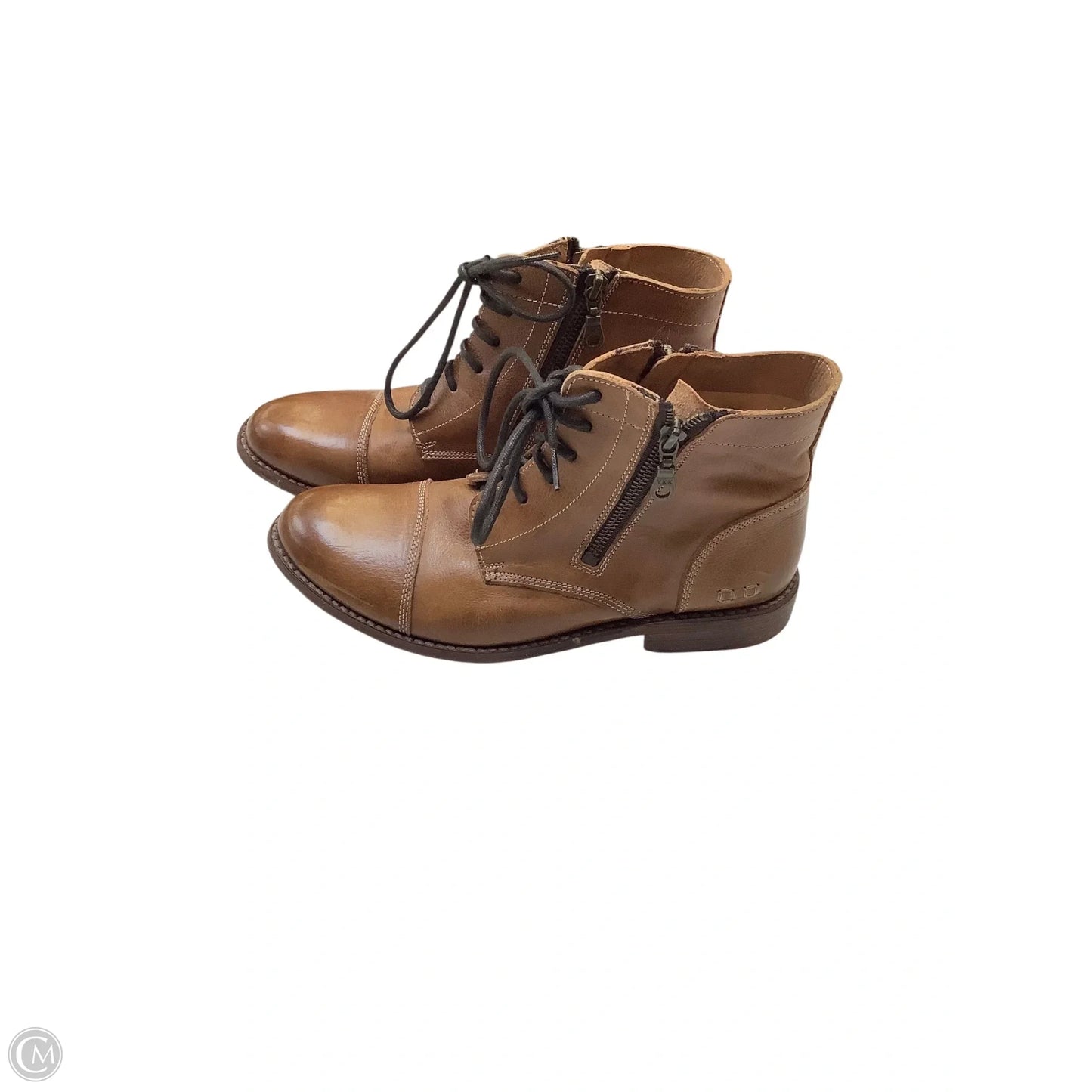 Boots Ankle Flats By Bed Stu In Brown, Size: 9