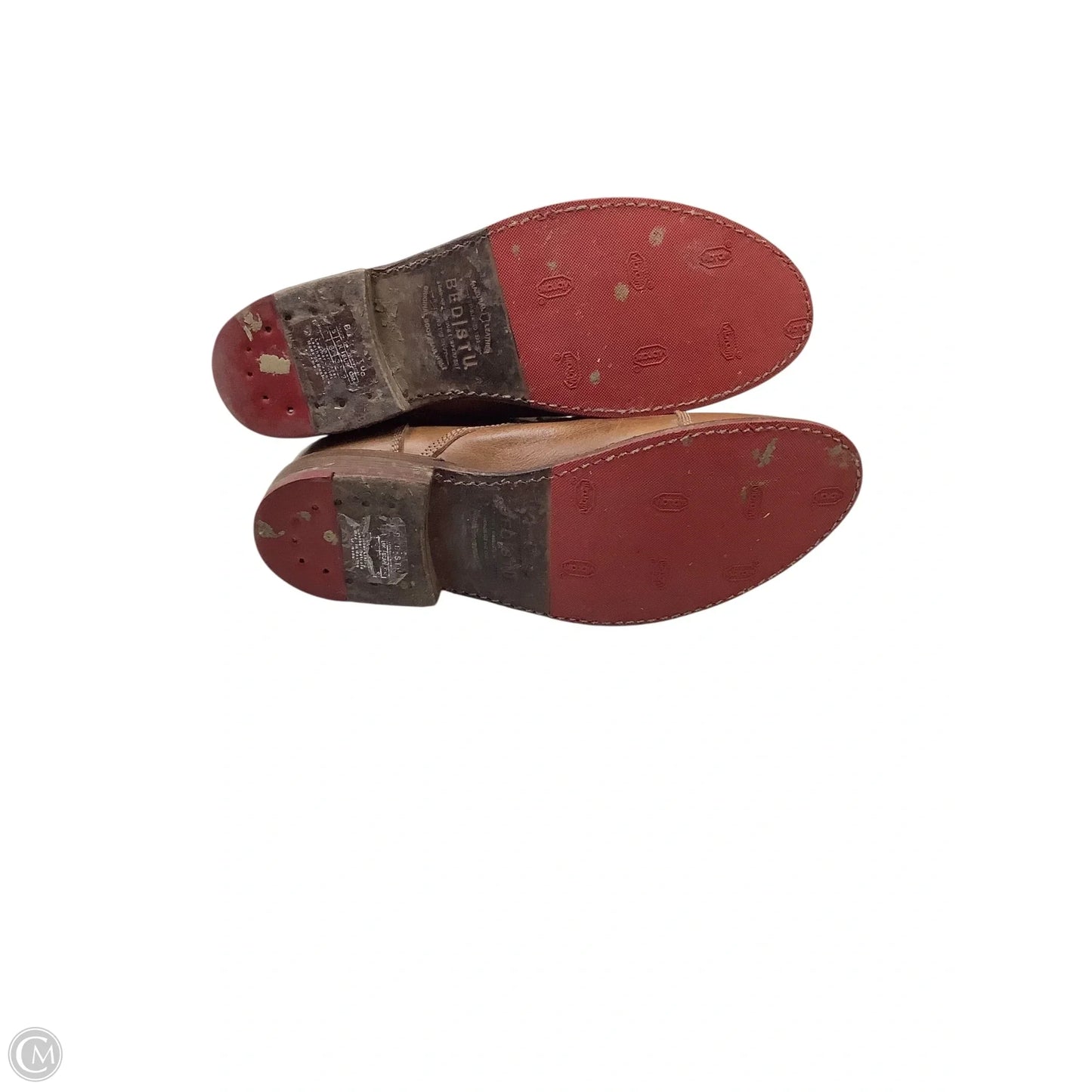 Boots Ankle Flats By Bed Stu In Brown, Size: 9
