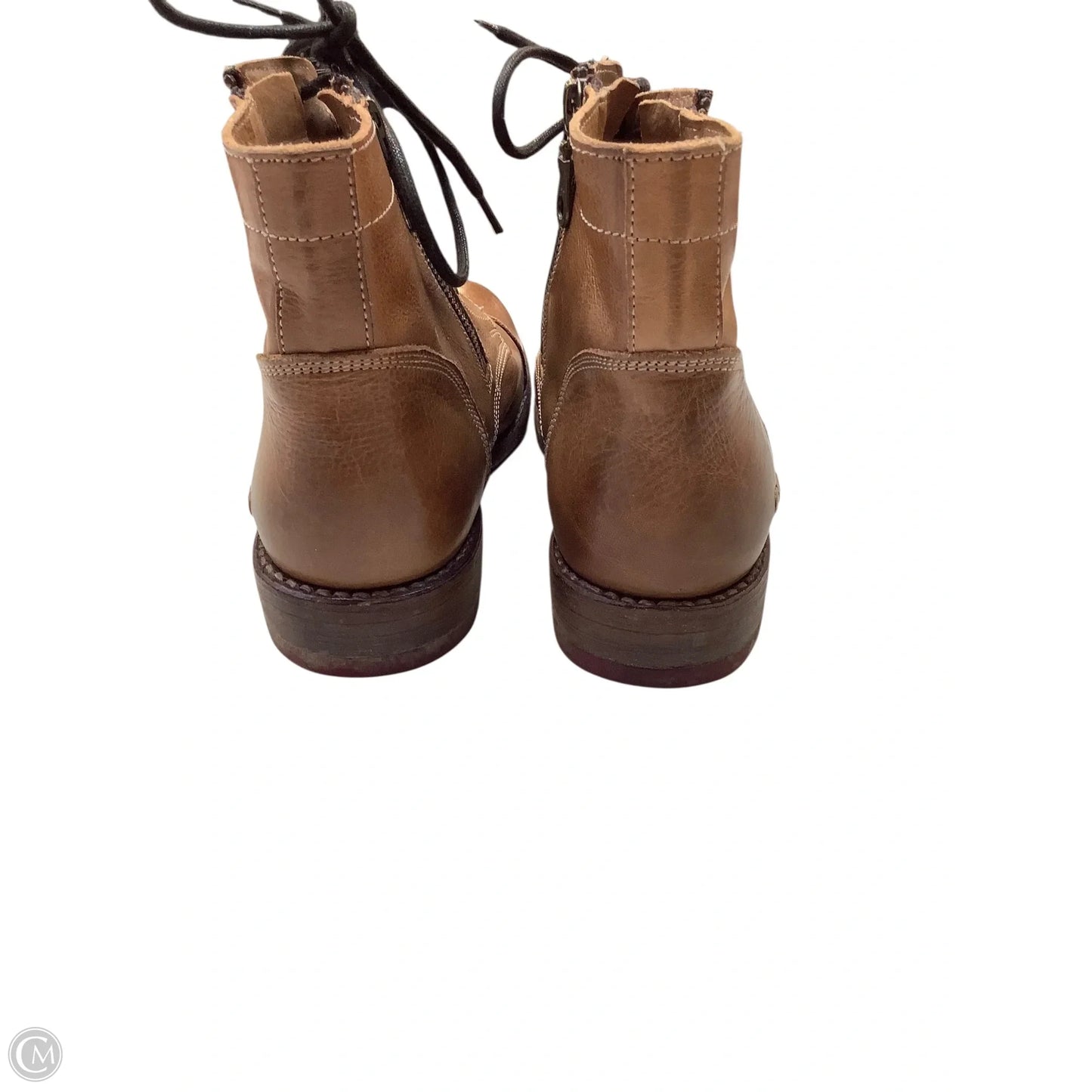 Boots Ankle Flats By Bed Stu In Brown, Size: 9