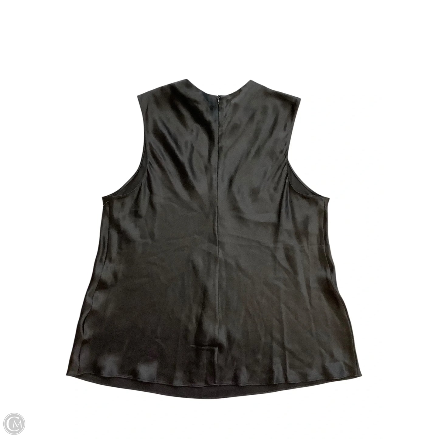 Blouse Sleeveless By Banana Republic In Black, Size: Xl