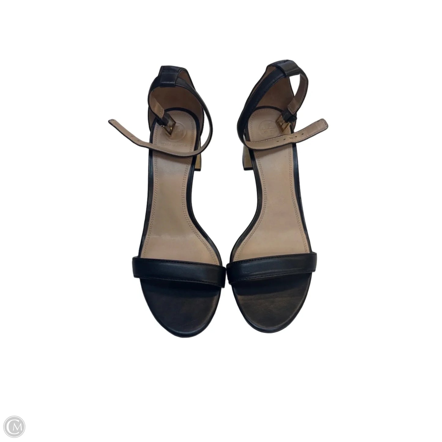 Sandals Designer By Tory Burch In Black, Size: 10