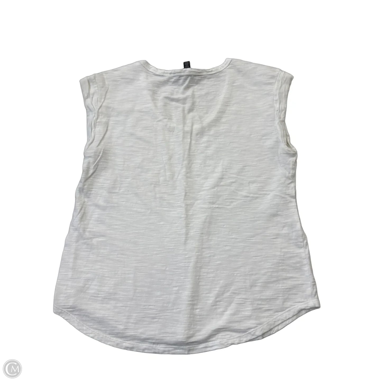 Top Sleeveless Basic By White House Black Market In White, Size: M
