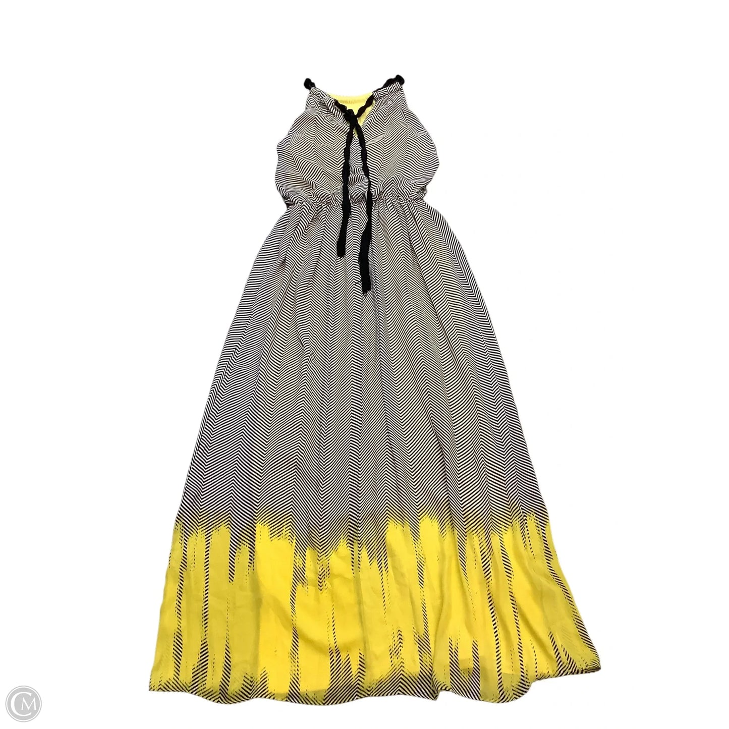 Dress Casual Maxi By Vince Camuto In Black & White, Size: 4