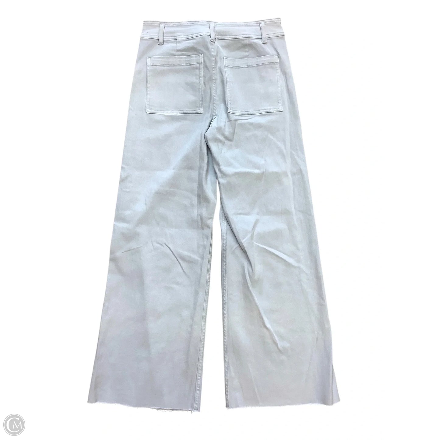 Jeans Wide Leg By Clothes Mentor In Blue Denim, Size: L