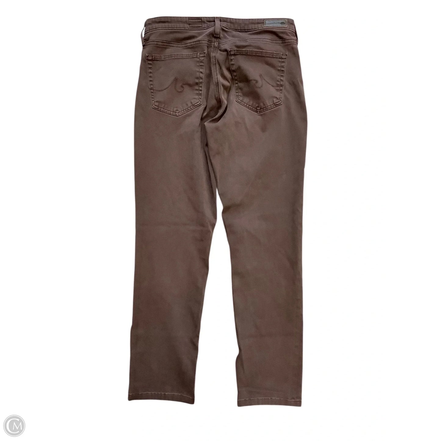 Jeans Skinny By Ag Jeans In Brown Denim, Size: 6(28)
