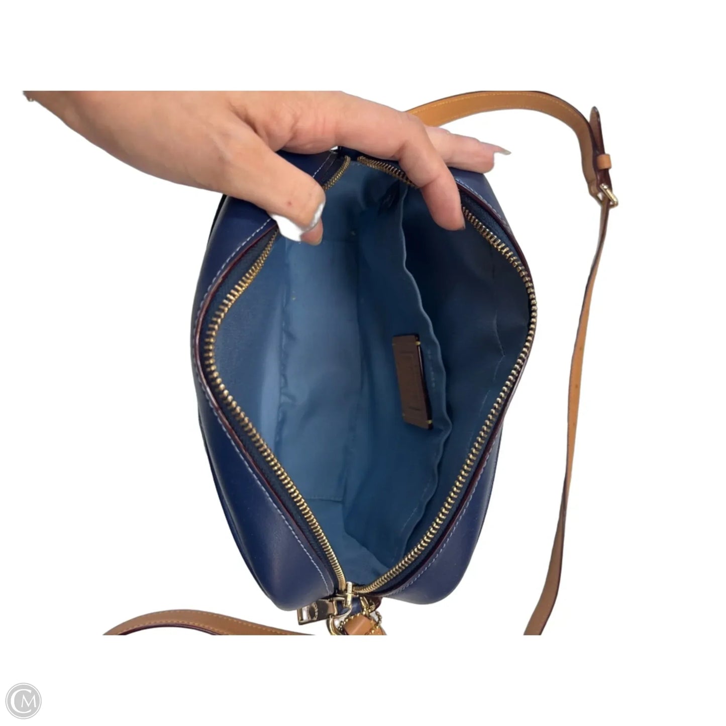 Crossbody Designer By Coach, Size: Small