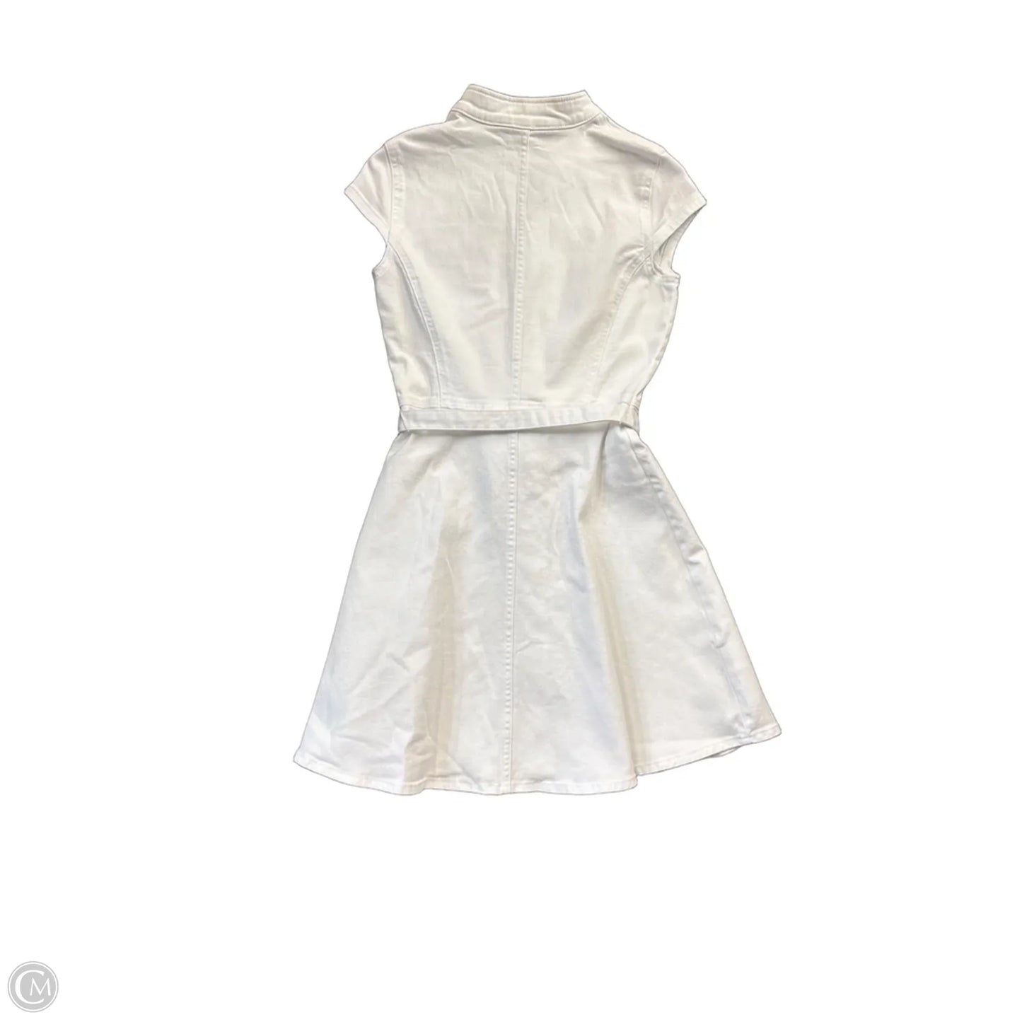 Dress Casual Midi By White House Black Market In White, Size: 0