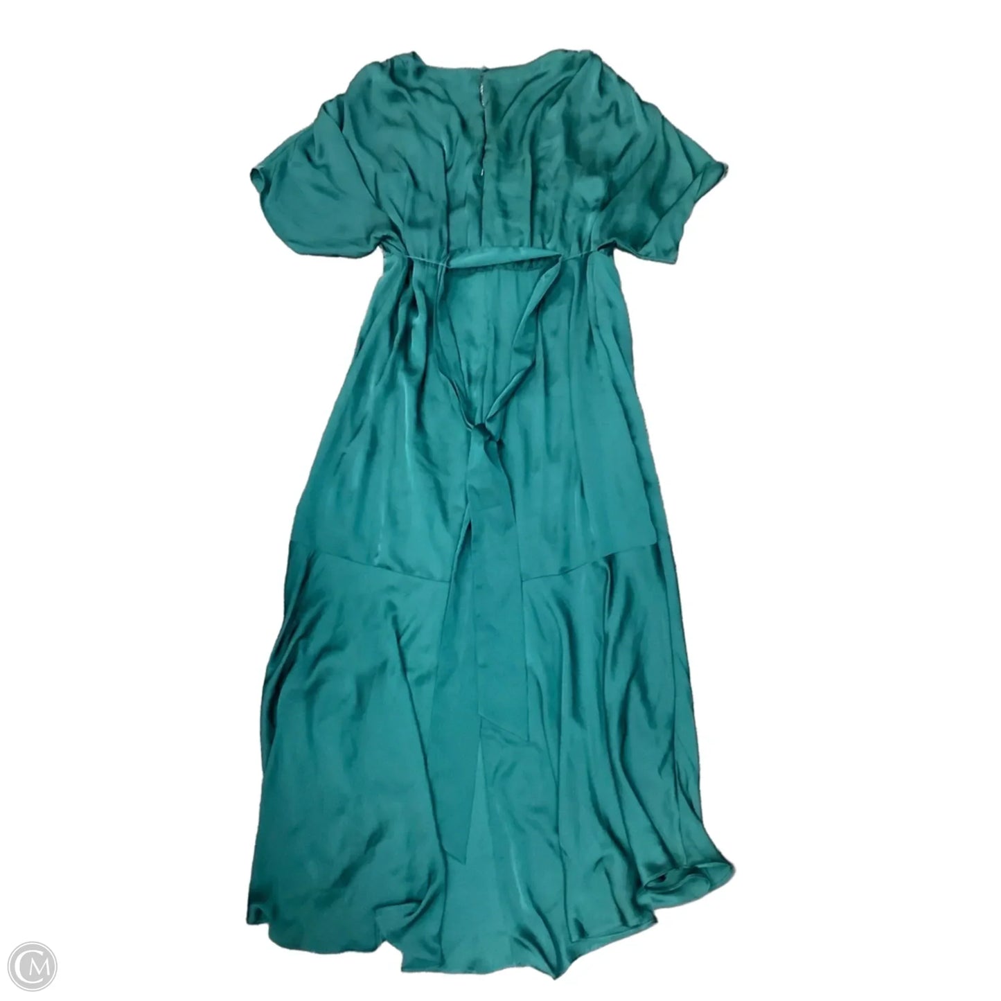 Dress Casual Maxi By Express In Green, Size: Xl