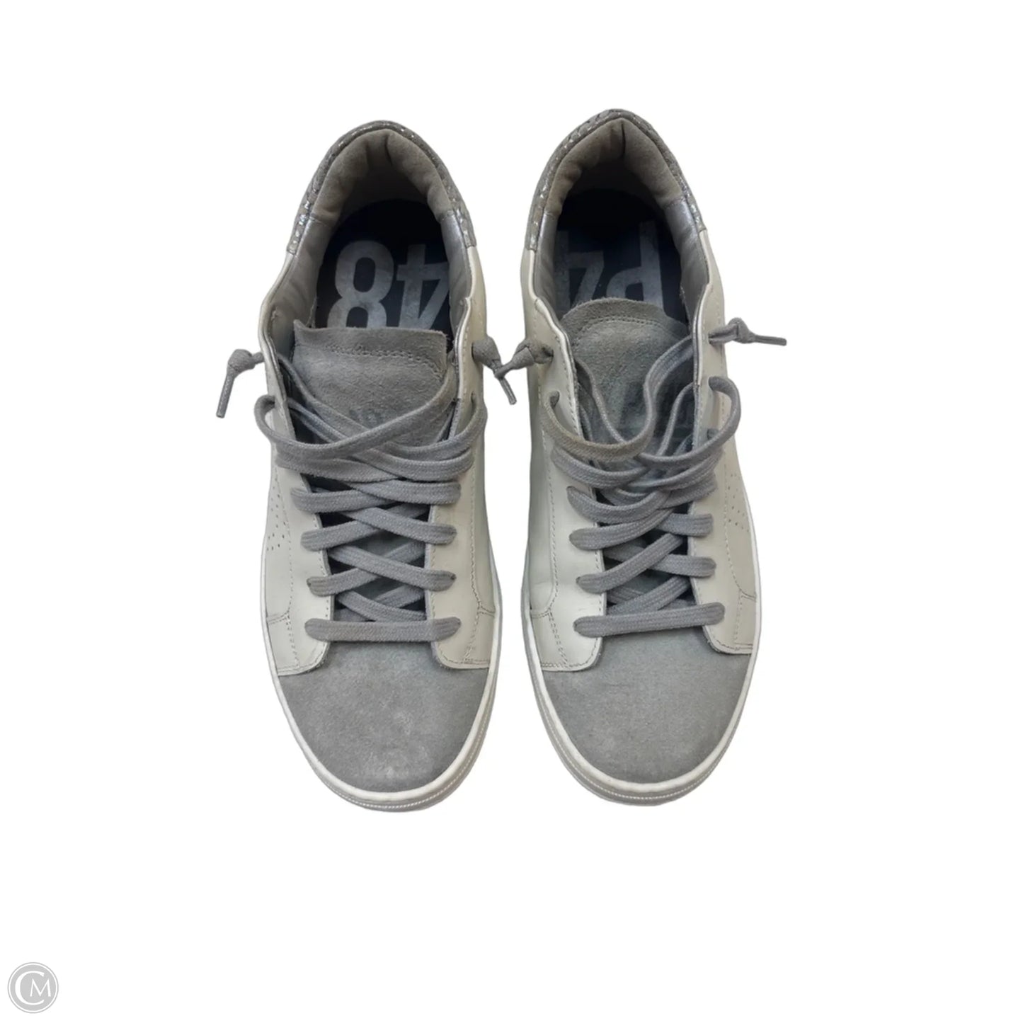 Shoes Athletic By P448 In Grey, Size: 10
