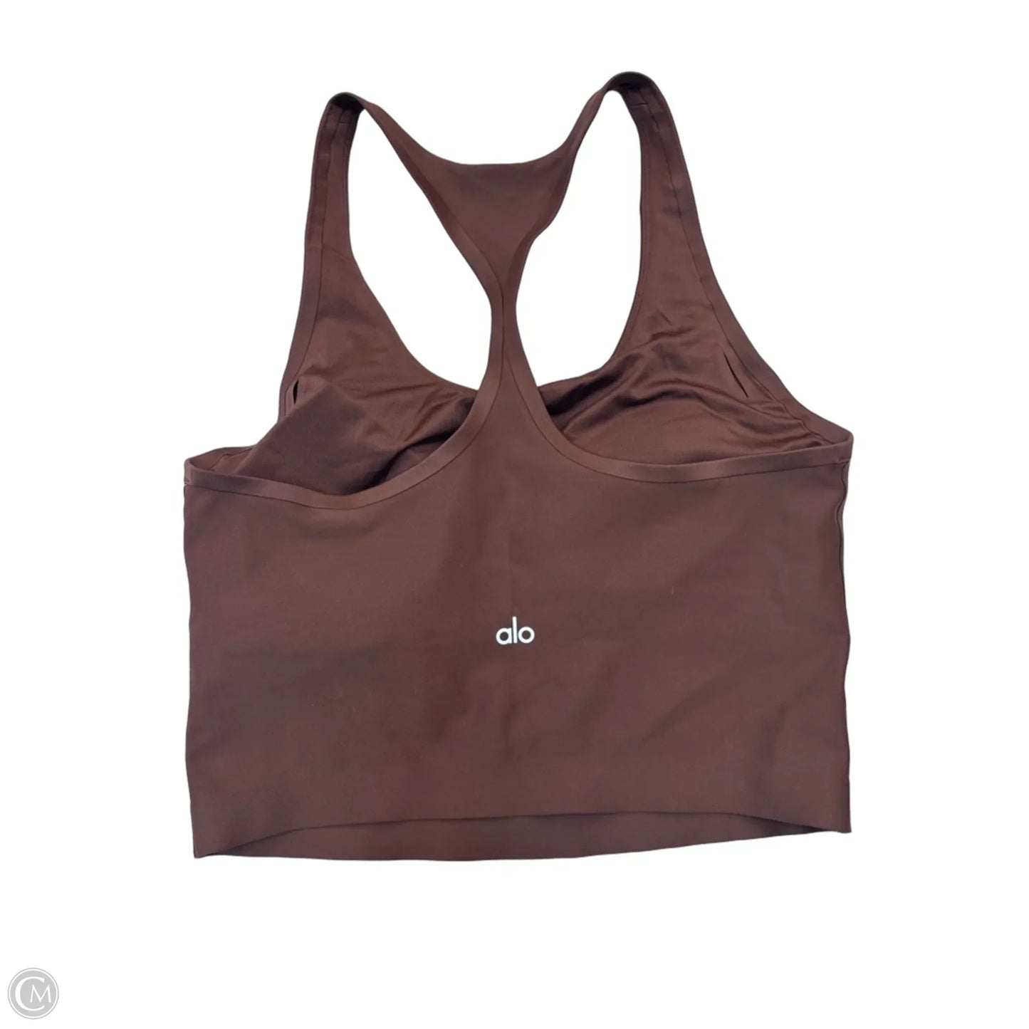 Athletic Bra By Alo In Brown, Size: M
