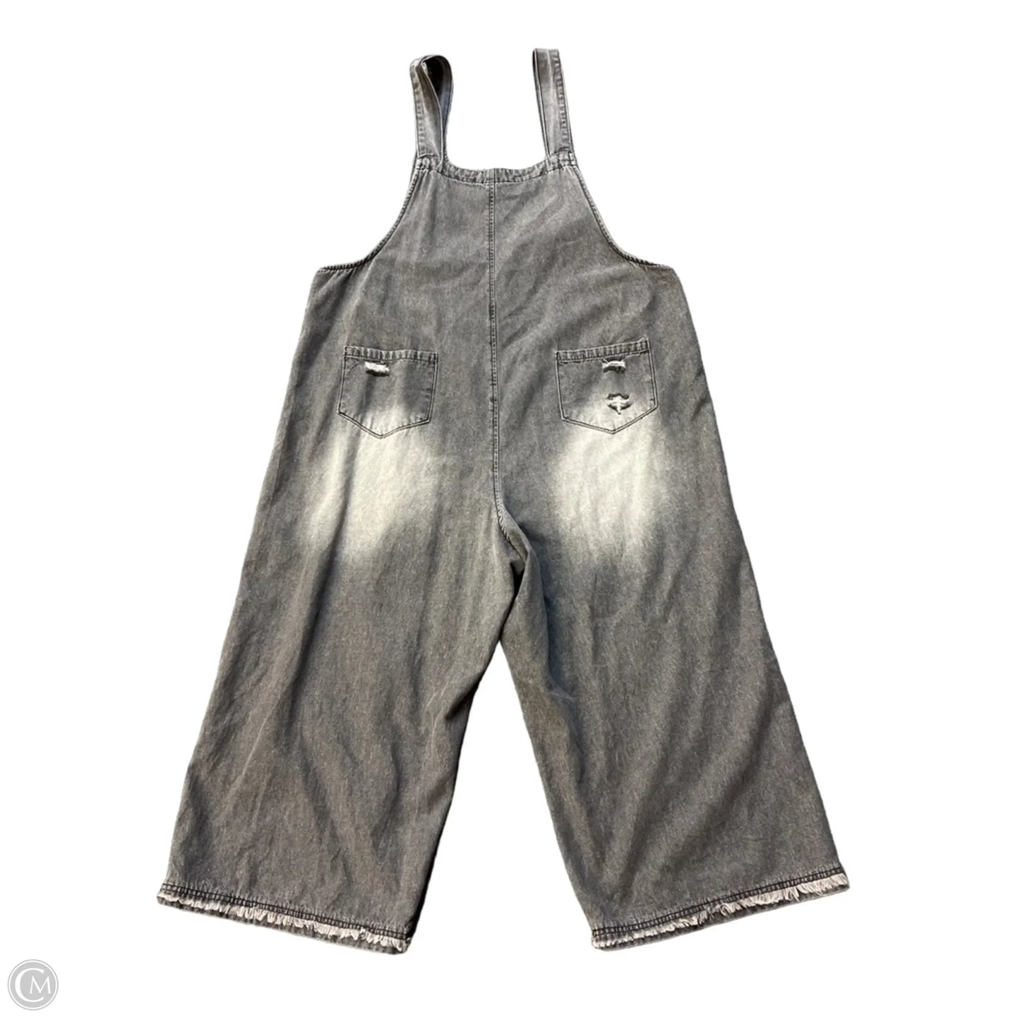 Overalls By Clothes Mentor In Black, Size: L