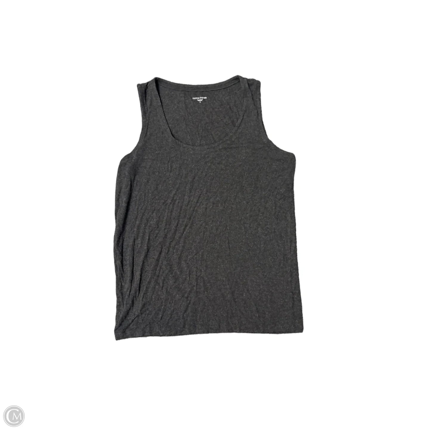 Top Sleeveless By Eileen Fisher In Grey, Size: M