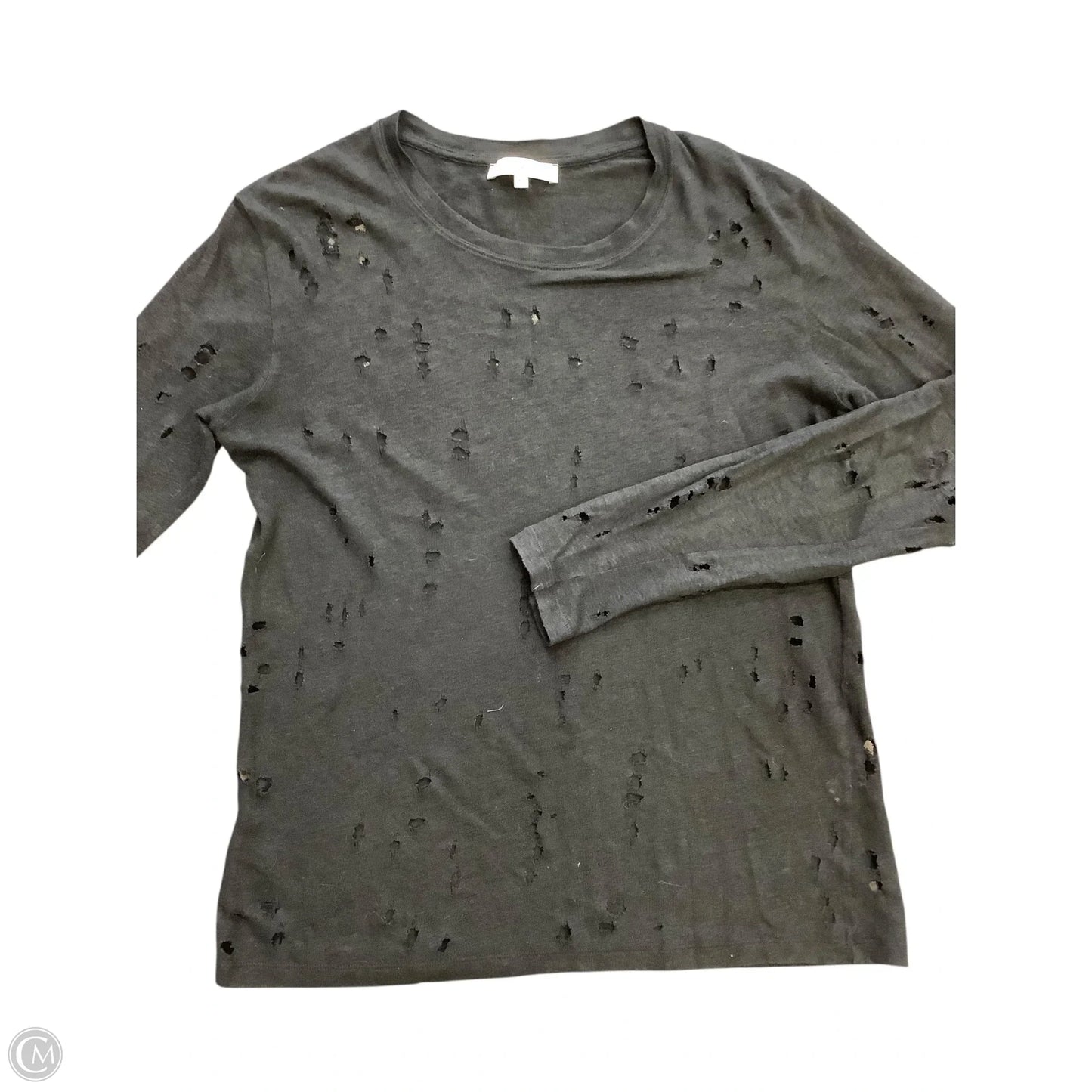 Top Long Sleeve By Cmb In Black, Size: Xs