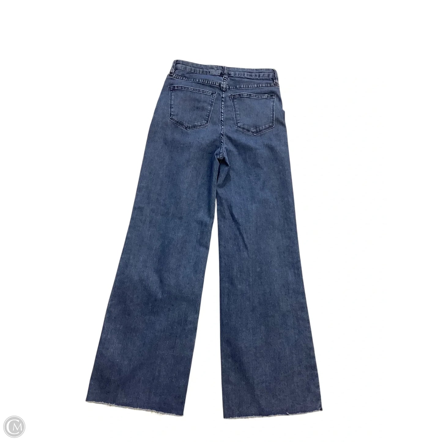 Jeans Flared By Vigoss In Blue Denim, Size: 0