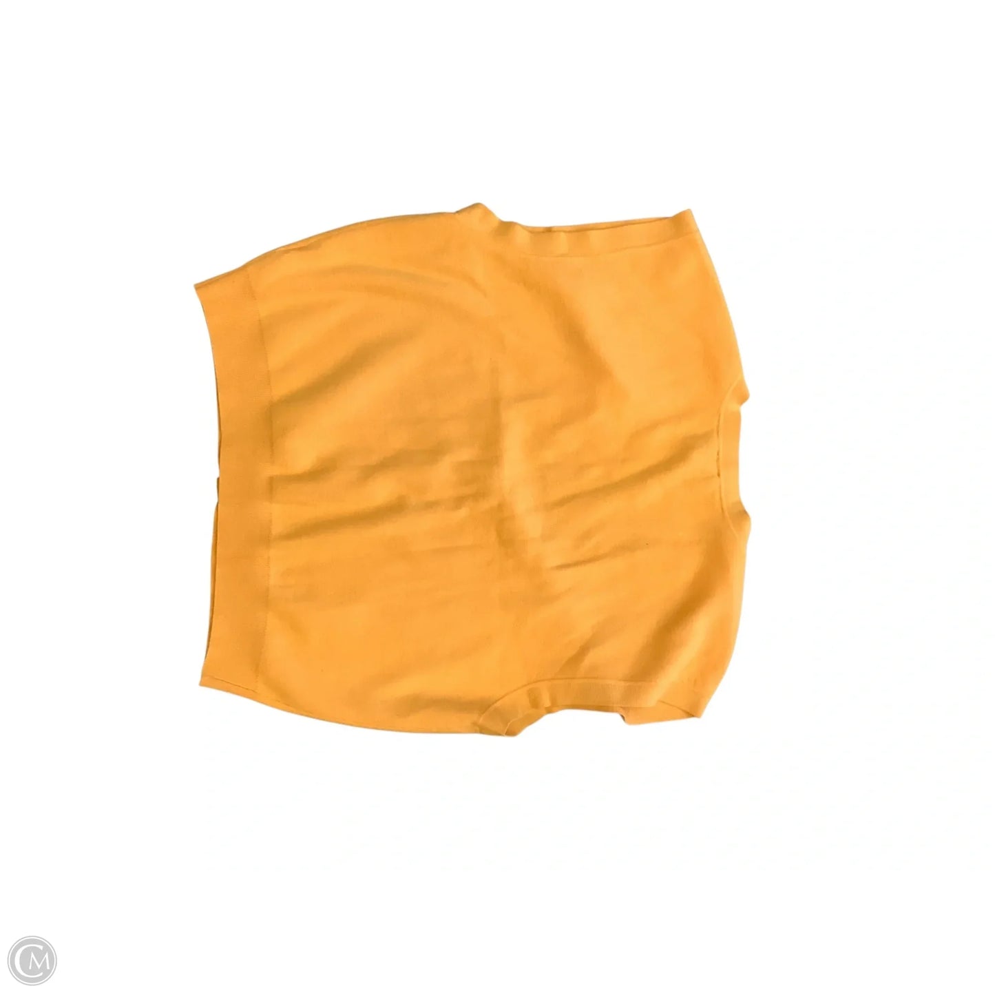 Vest Sweater By Maeve In Orange, Size: M