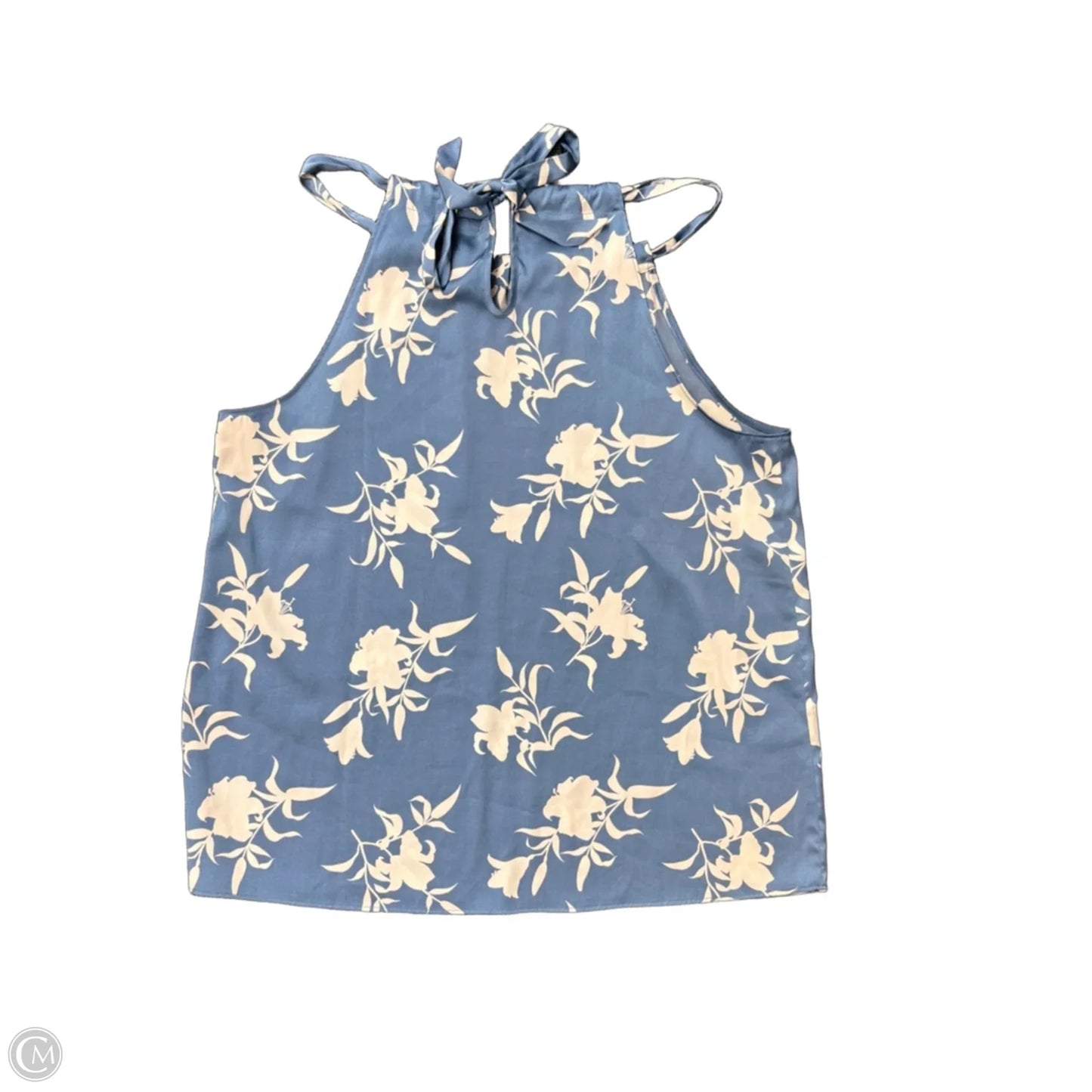 Blouse Sleeveless By 41 Hawthorn In Blue, Size: L