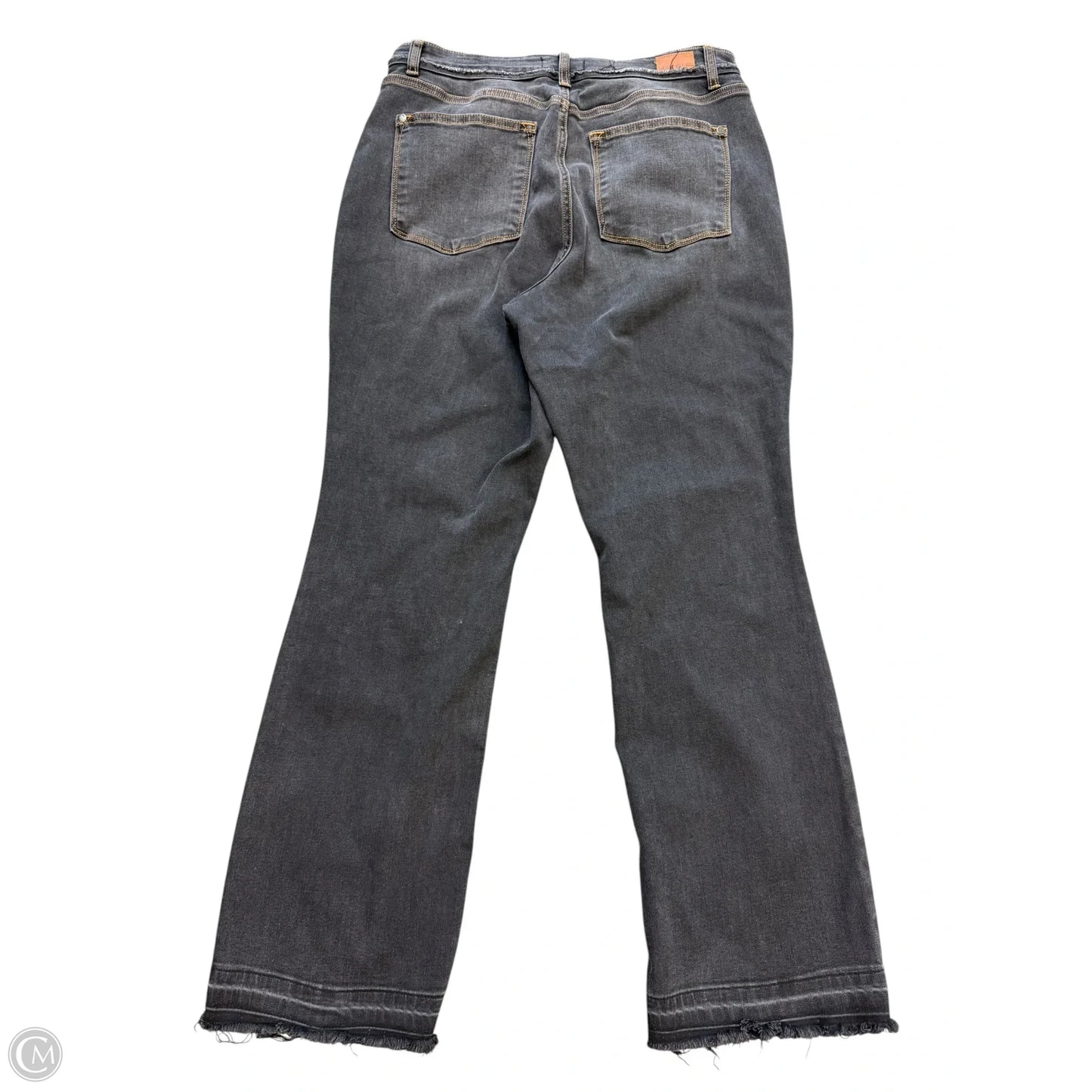 Jeans Boot Cut By Judy Blue In Black Denim, Size: 14