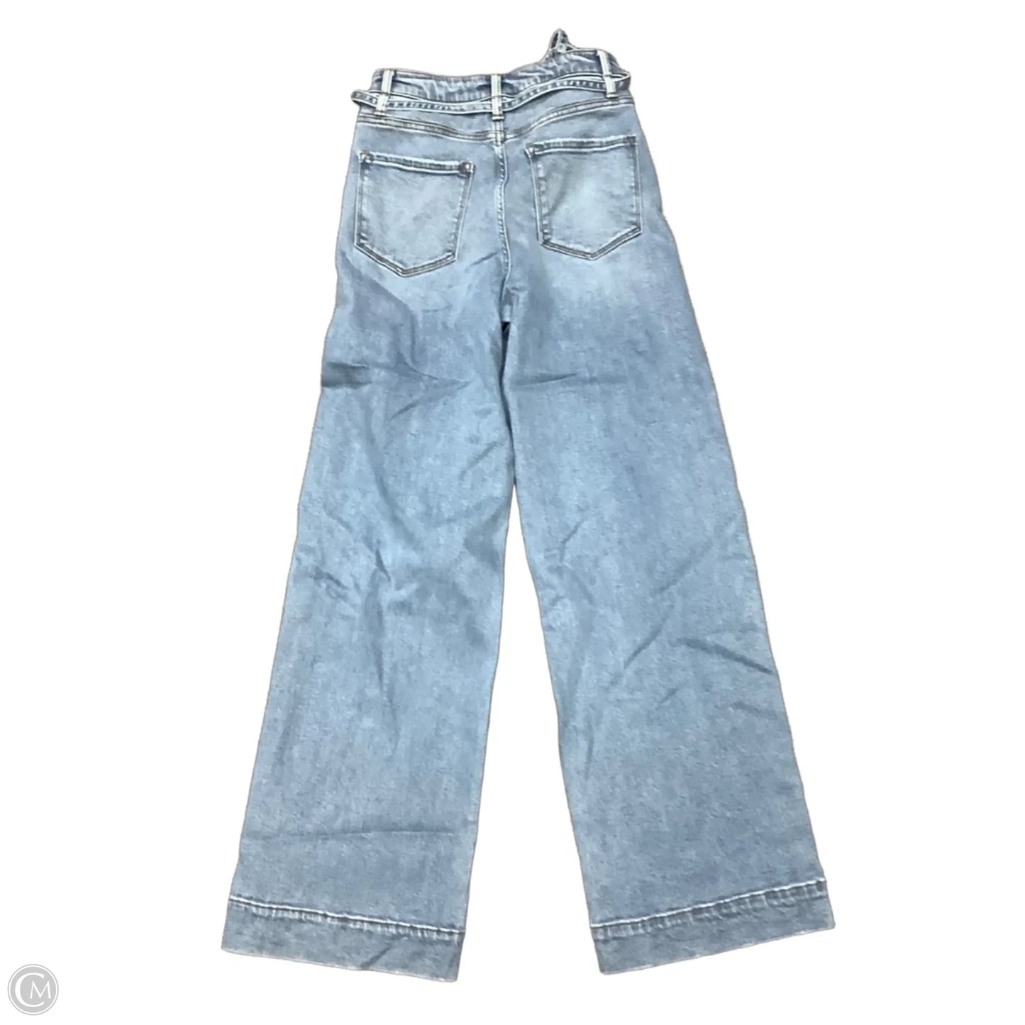 Jeans Wide Leg By Vervet In Blue, Size: 26