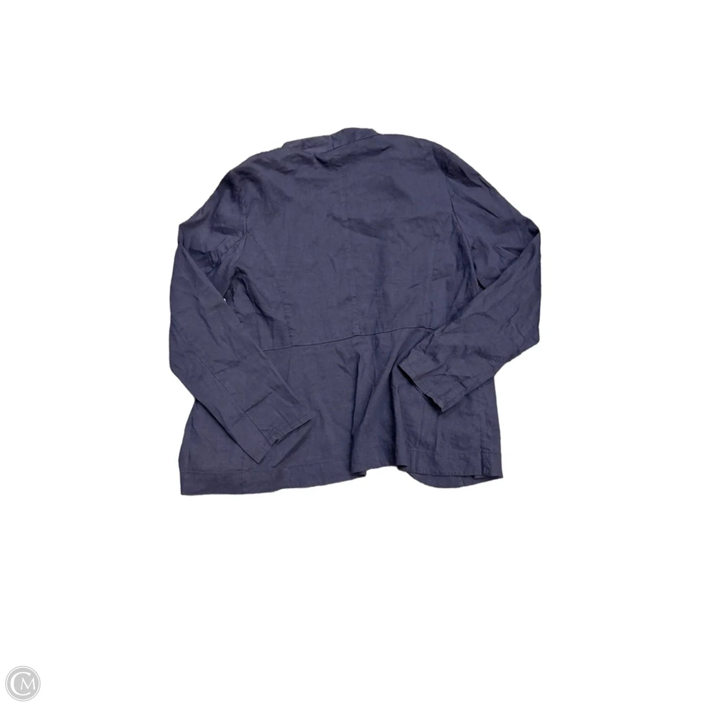 Jacket Other By Eileen Fisher In Navy, Size: L