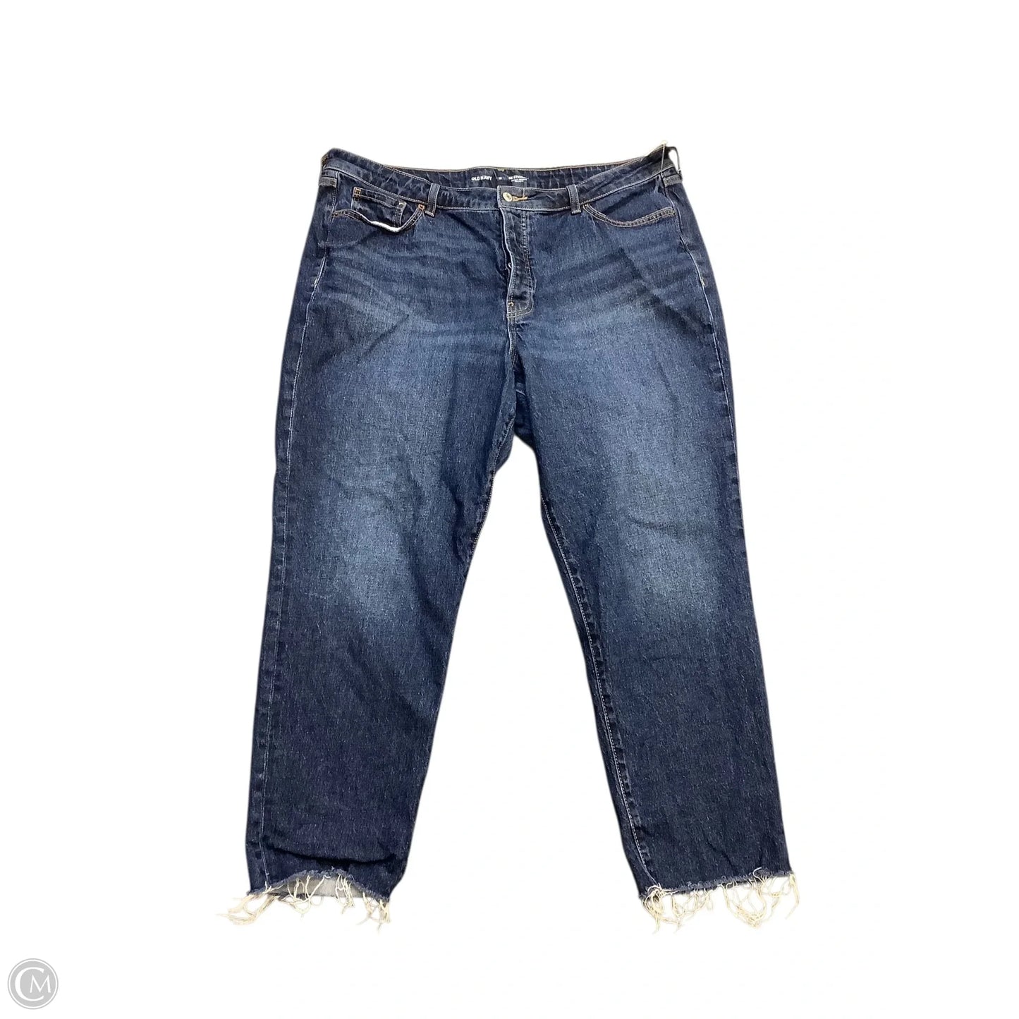 Jeans Straight By Old Navy In Blue Denim, Size: 18