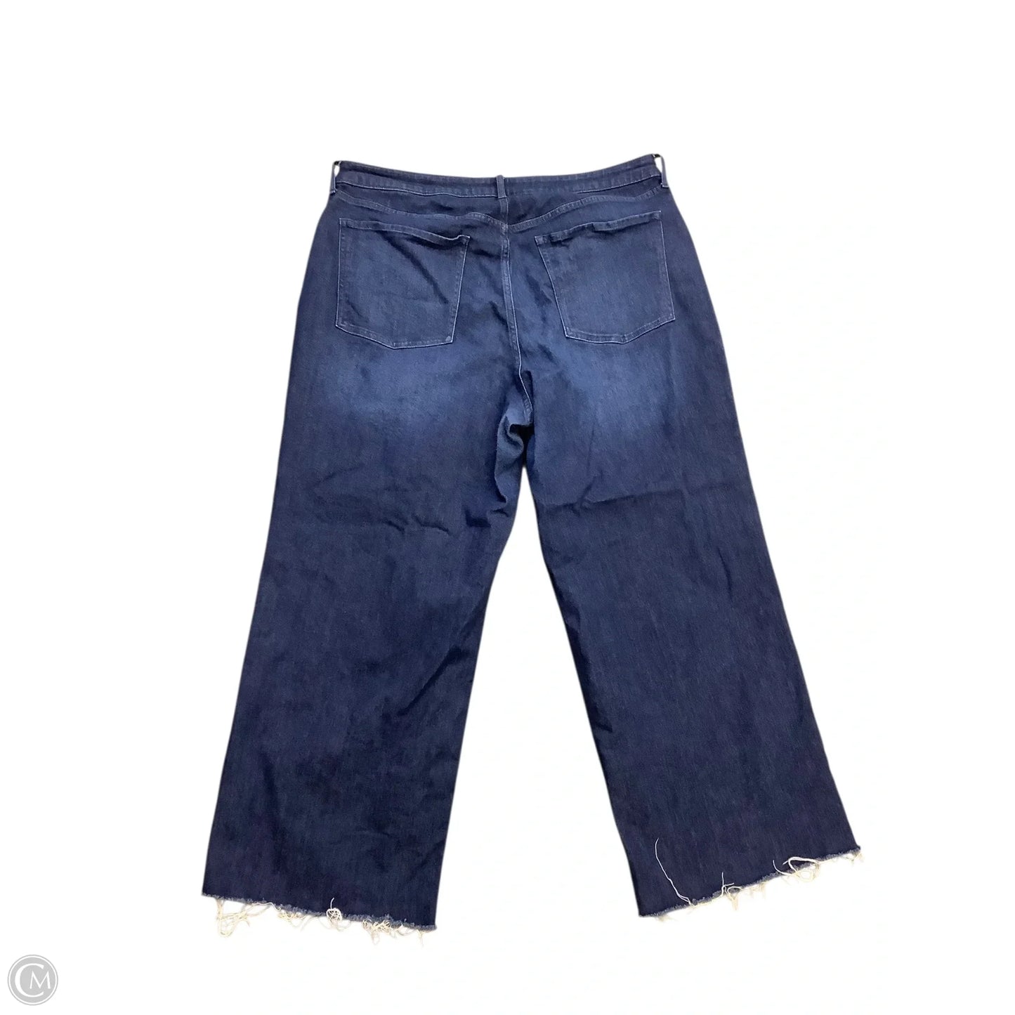 Jeans Wide Leg By Old Navy In Blue Denim, Size: 18