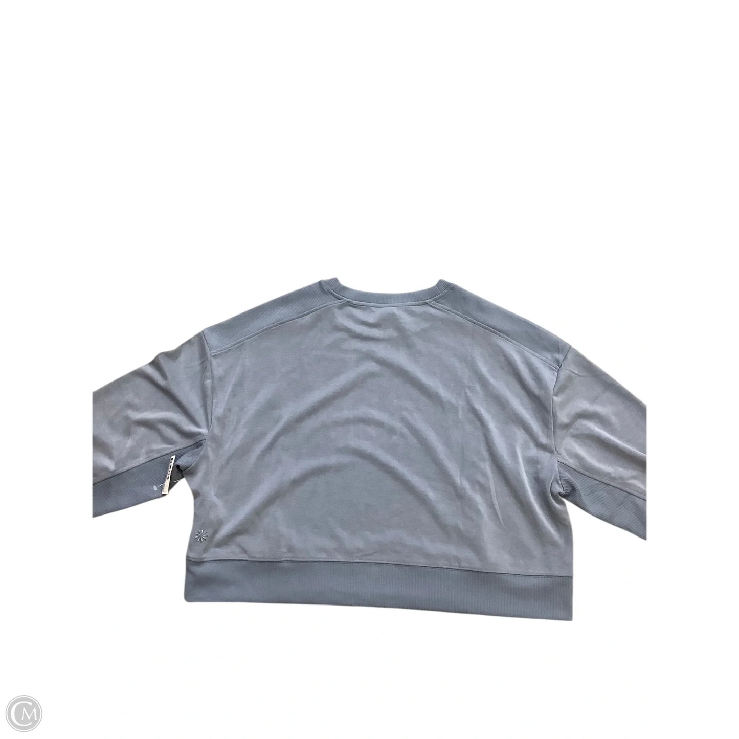 Athletic Sweatshirt Crewneck By Athleta In Blue, Size: Xl