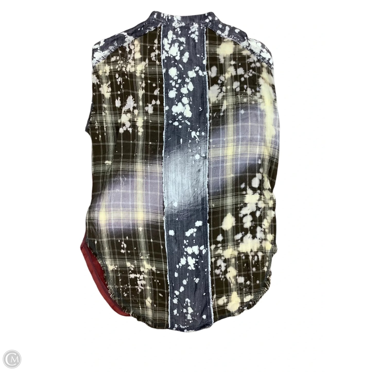 Top Long Sleeve By Oli & Hali In Grey, Size: S