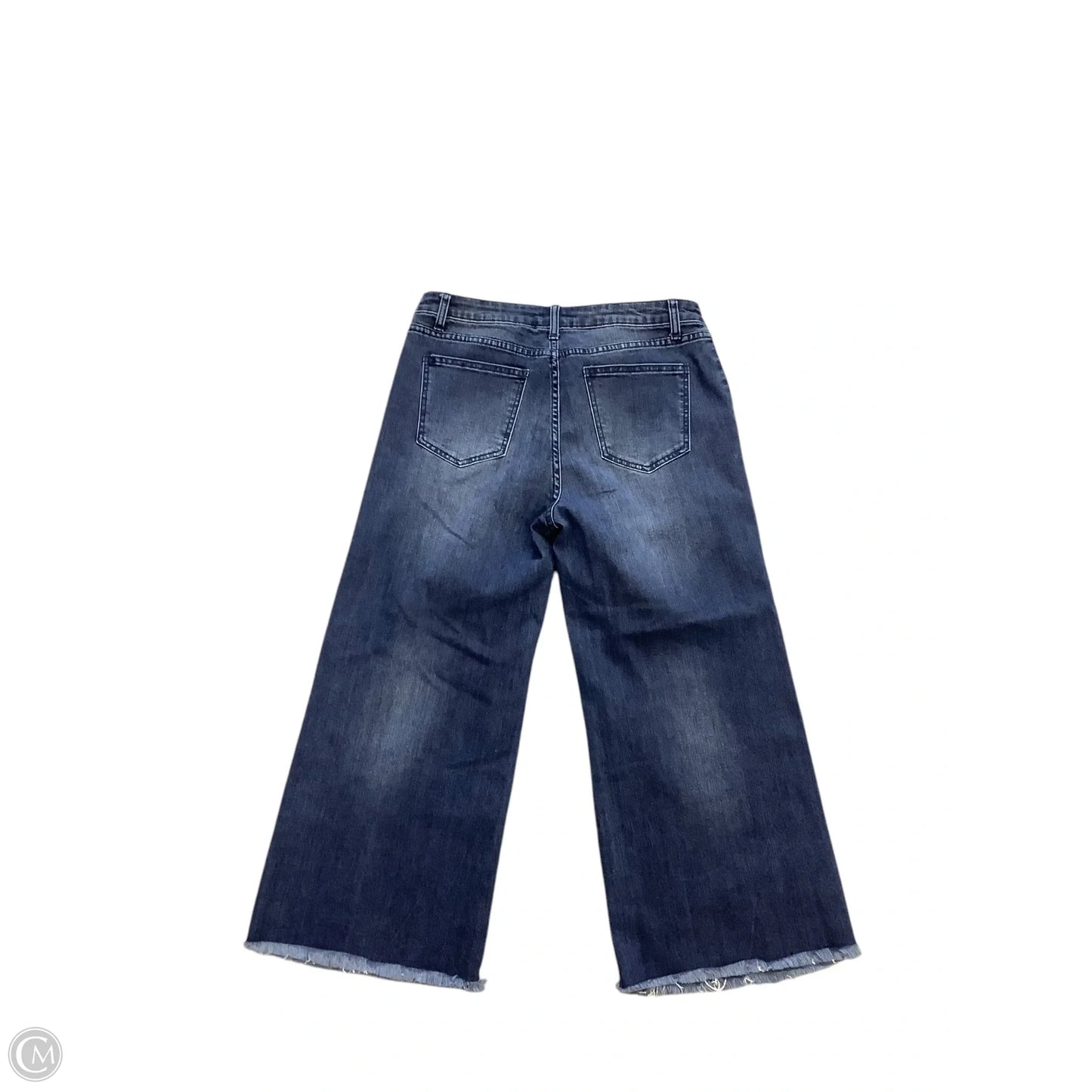 Jeans Wide Leg By Easel In Blue Denim, Size: M
