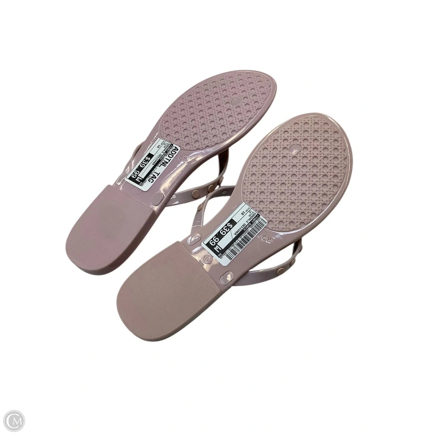 Sandals Designer By Tory Burch In Pink, Size: 10