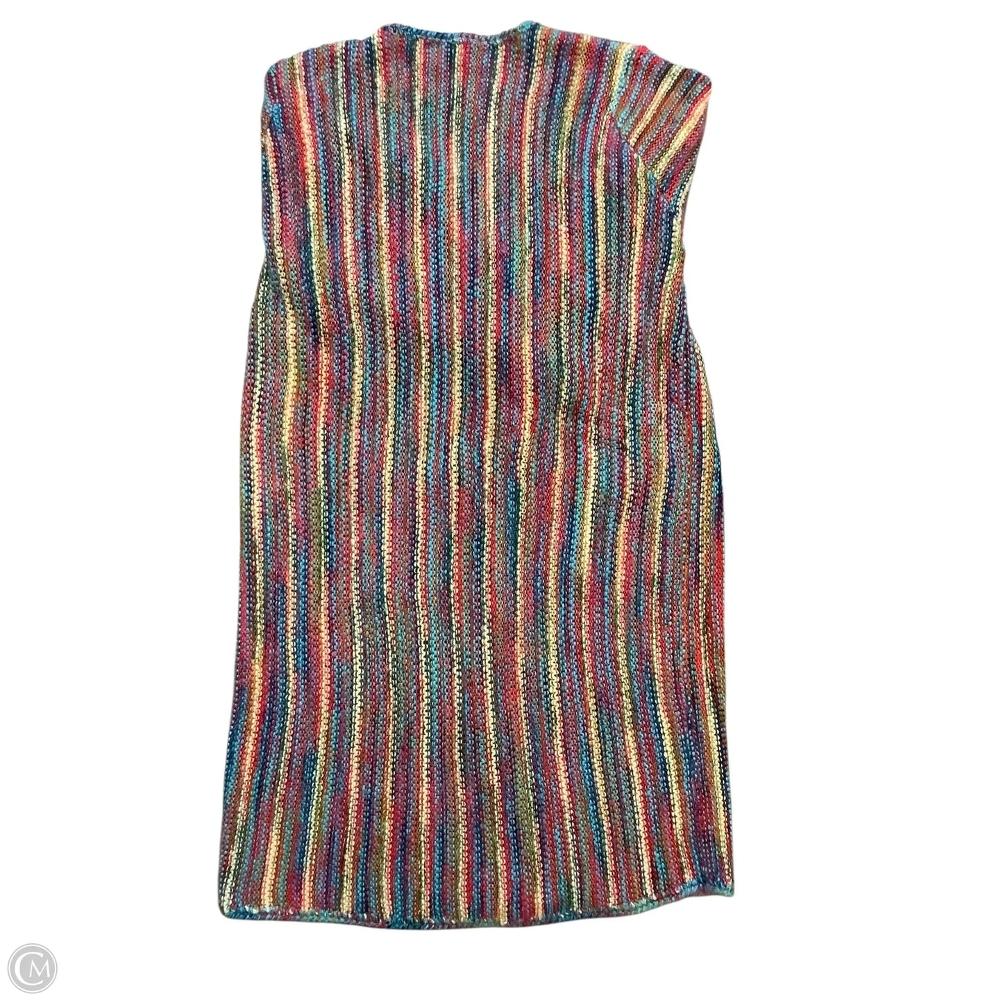 Sweater Cardigan By Pol In Multi-colored, Size: S