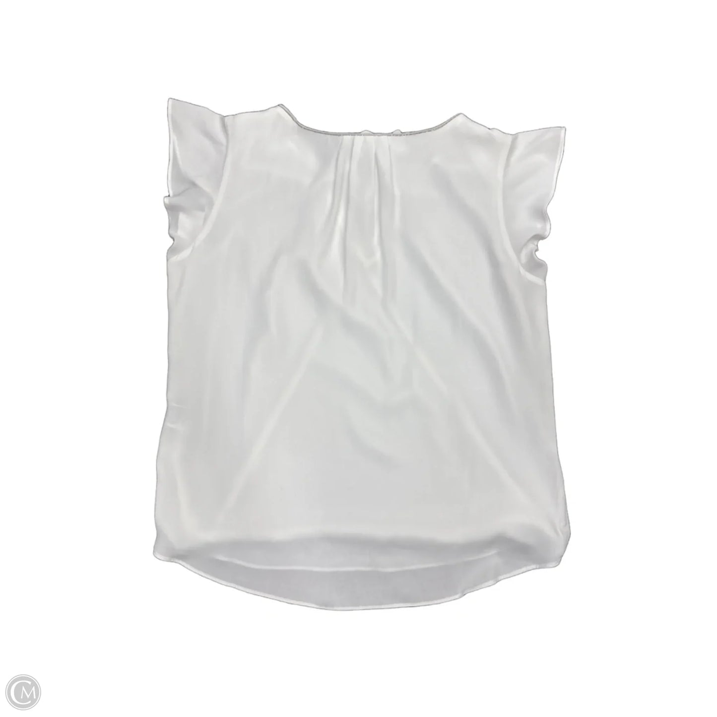 Blouse Sleeveless By White House Black Market In White, Size: 12