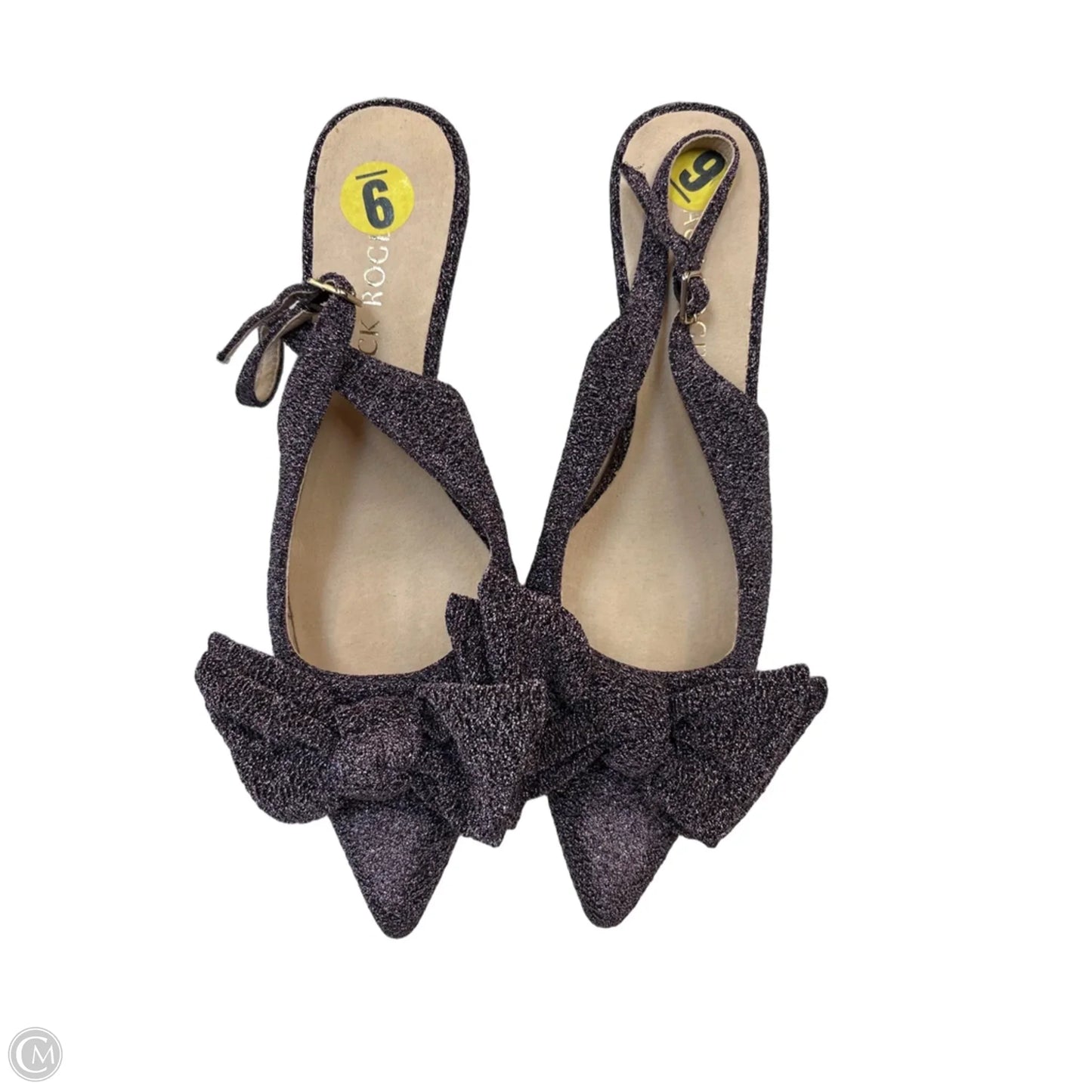 Shoes Heels Kitten By Jack Rogers In Purple, Size: 9