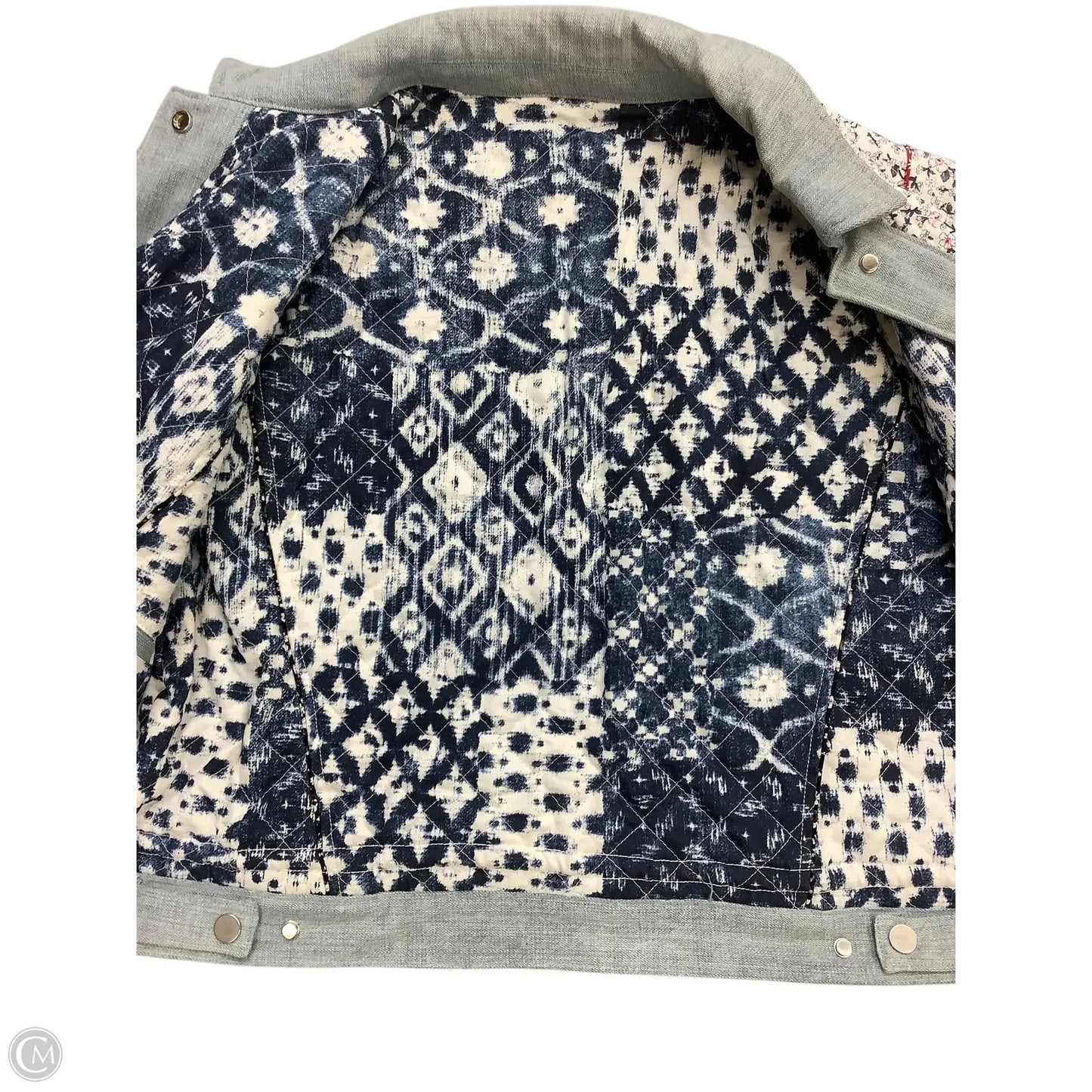 Jacket Other By Blanknyc In Blue & White, Size: Xl